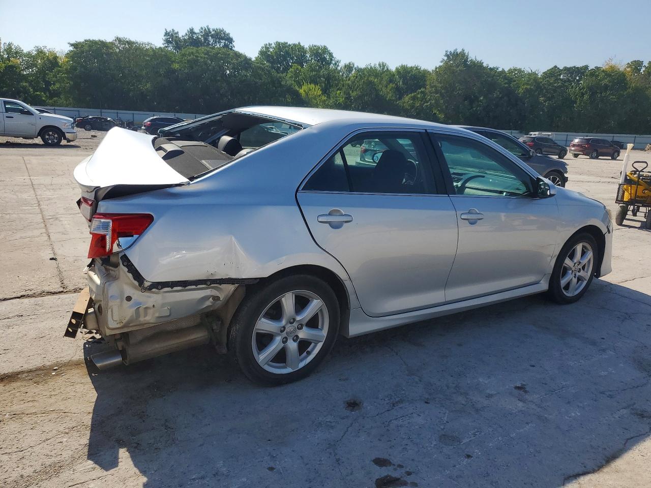 2012 Toyota Camry Se Silver vin: 4T1BF1FK9CU090585
