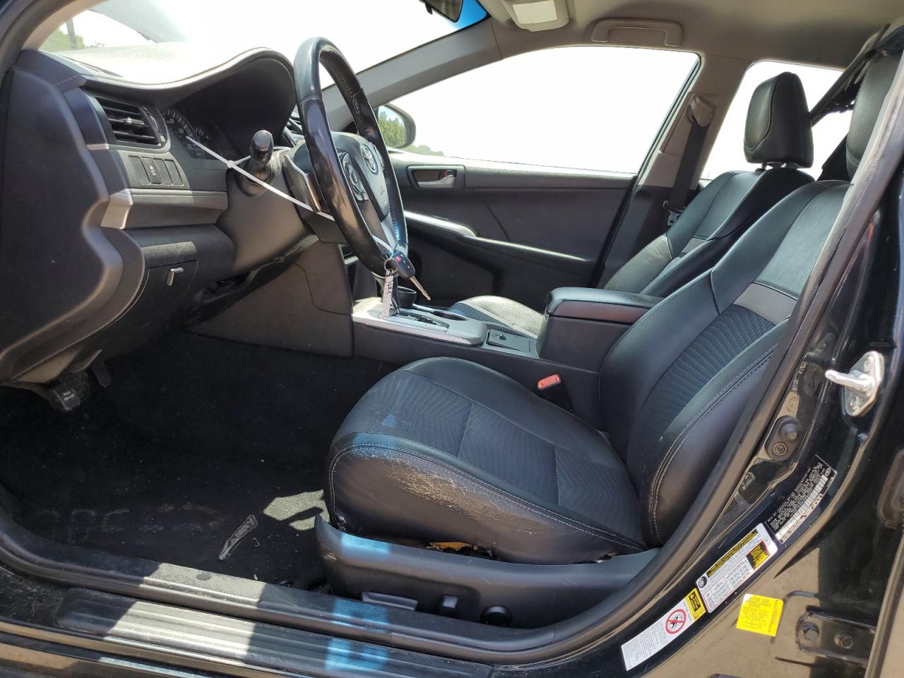 2012 Toyota Camry Base Black vin: 4T1BF1FK9CU092577