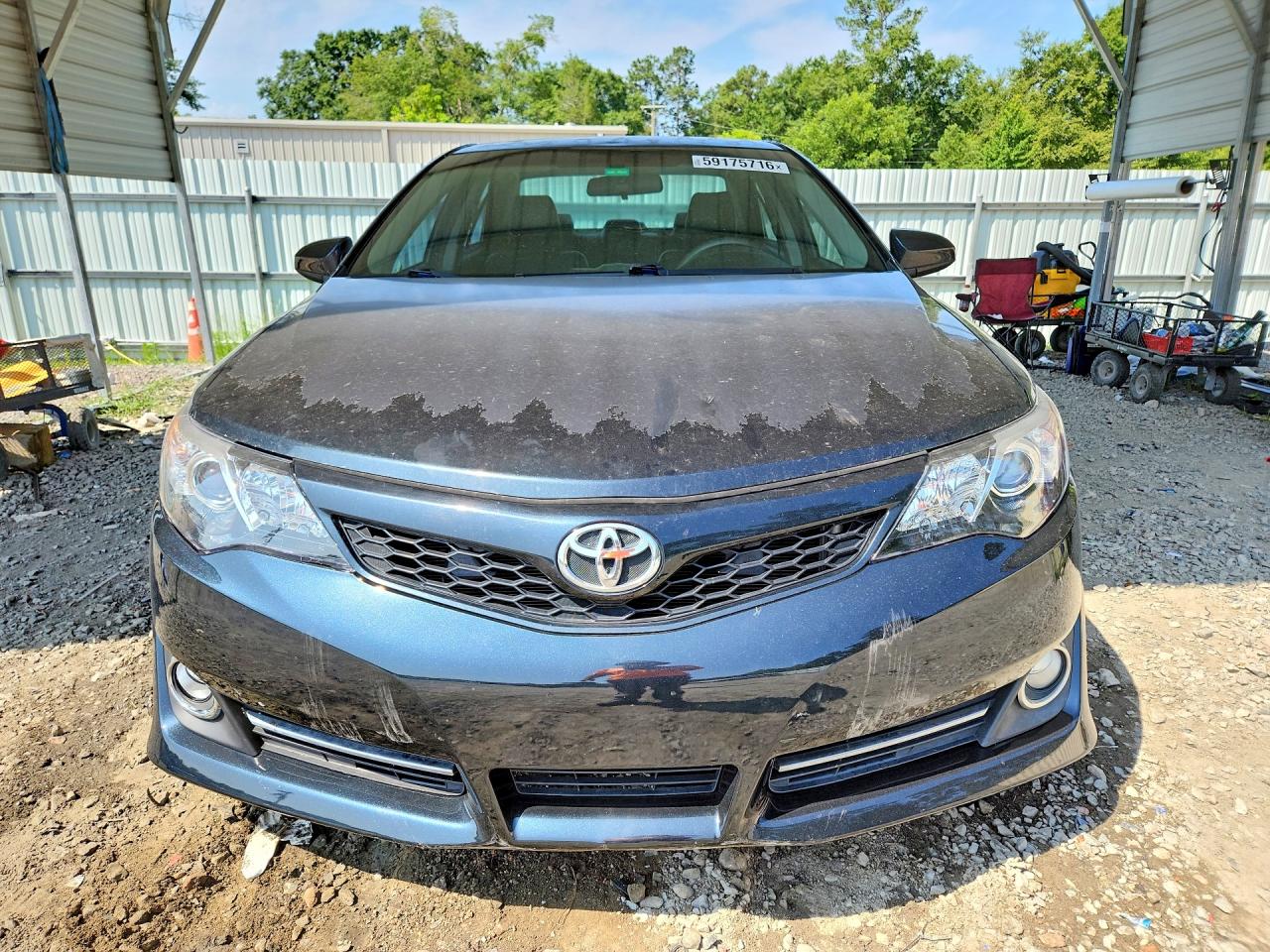 2012 Toyota Camry Se Blue vin: 4T1BF1FK9CU095334