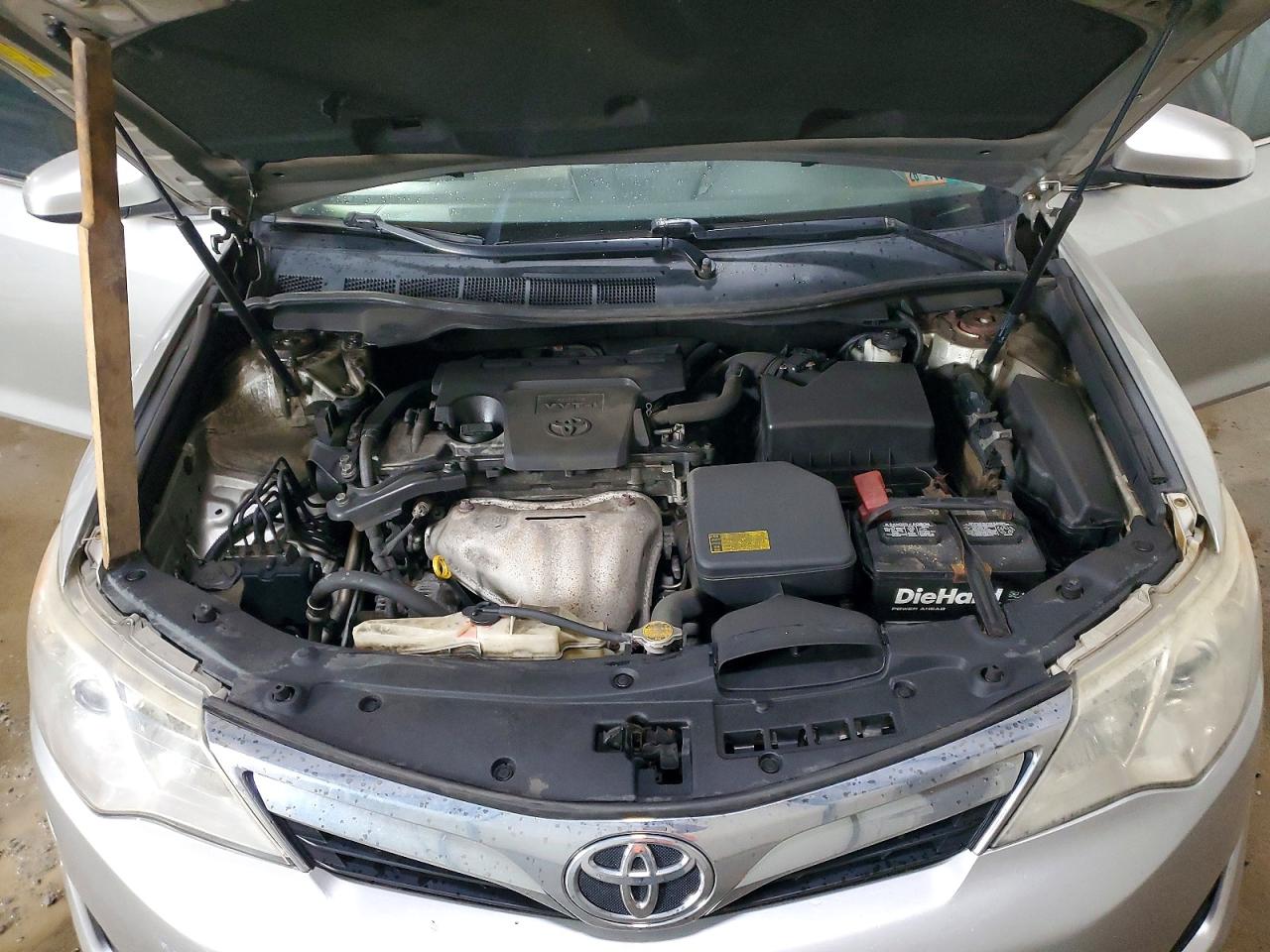 2012 Toyota Camry Le Серебряный vin: 4T1BF1FK9CU104386