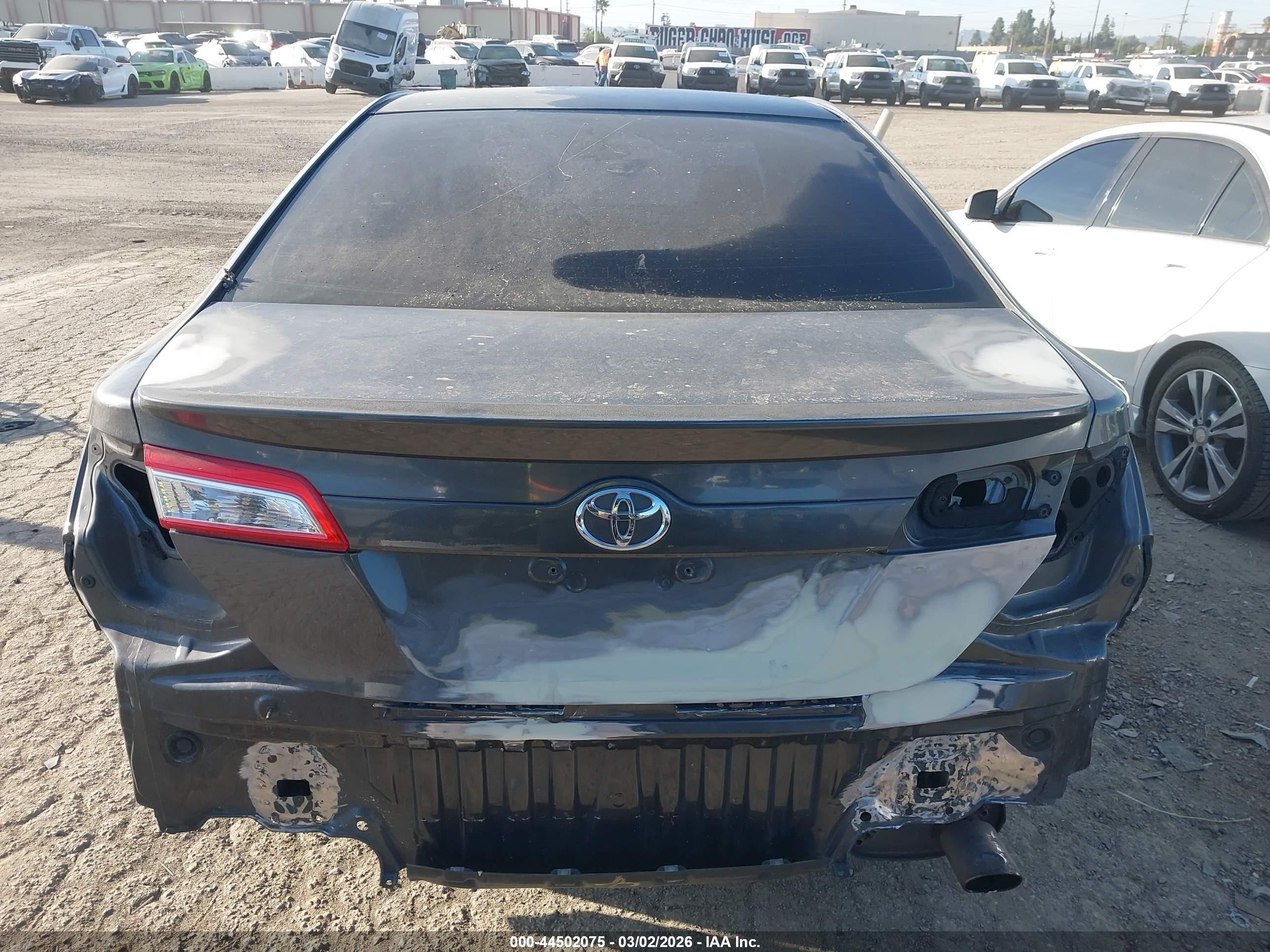 2012 Toyota Camry Se Gray vin: 4T1BF1FK9CU112066