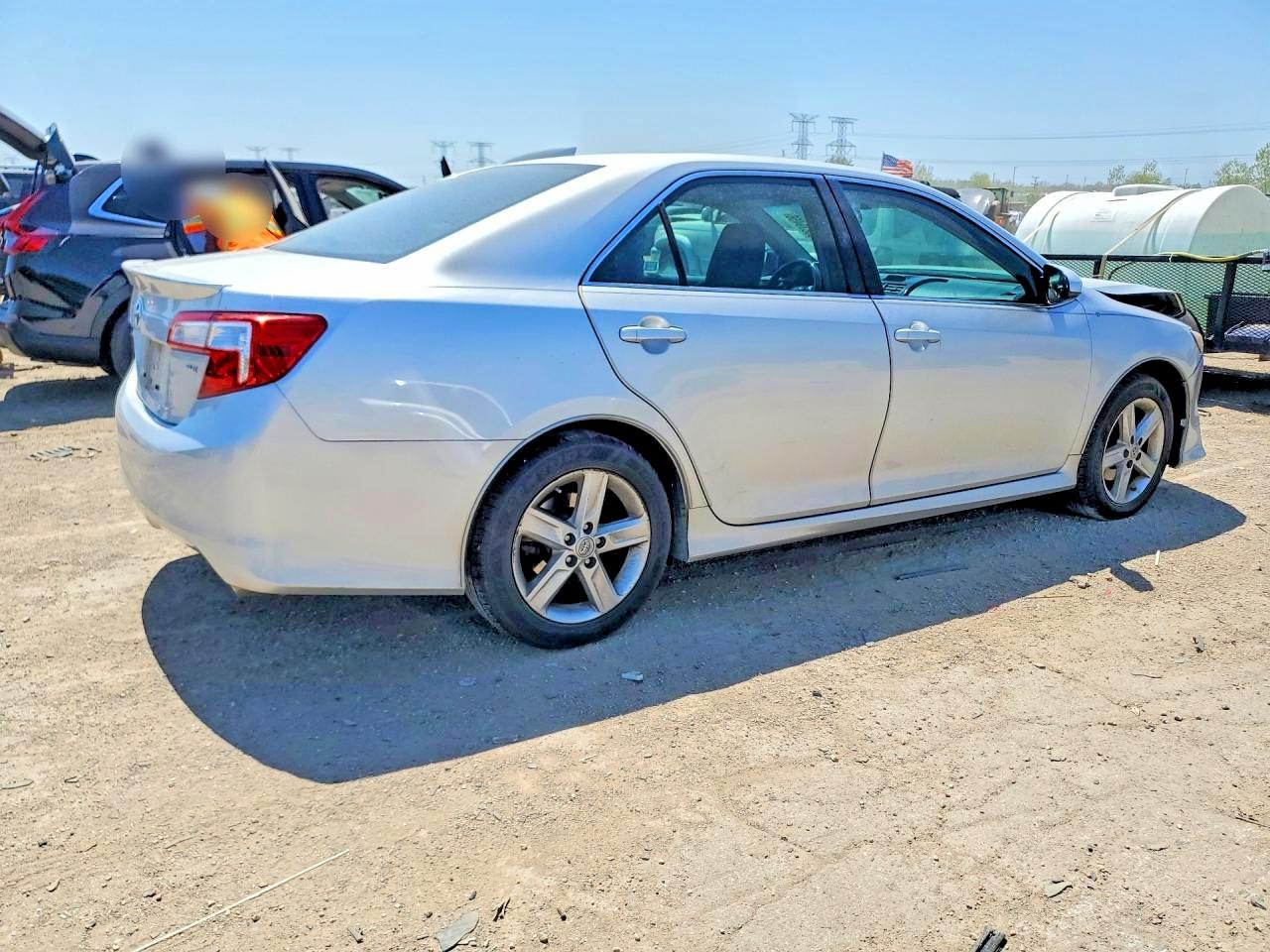 2012 Toyota Camry Se Silver vin: 4T1BF1FK9CU113797