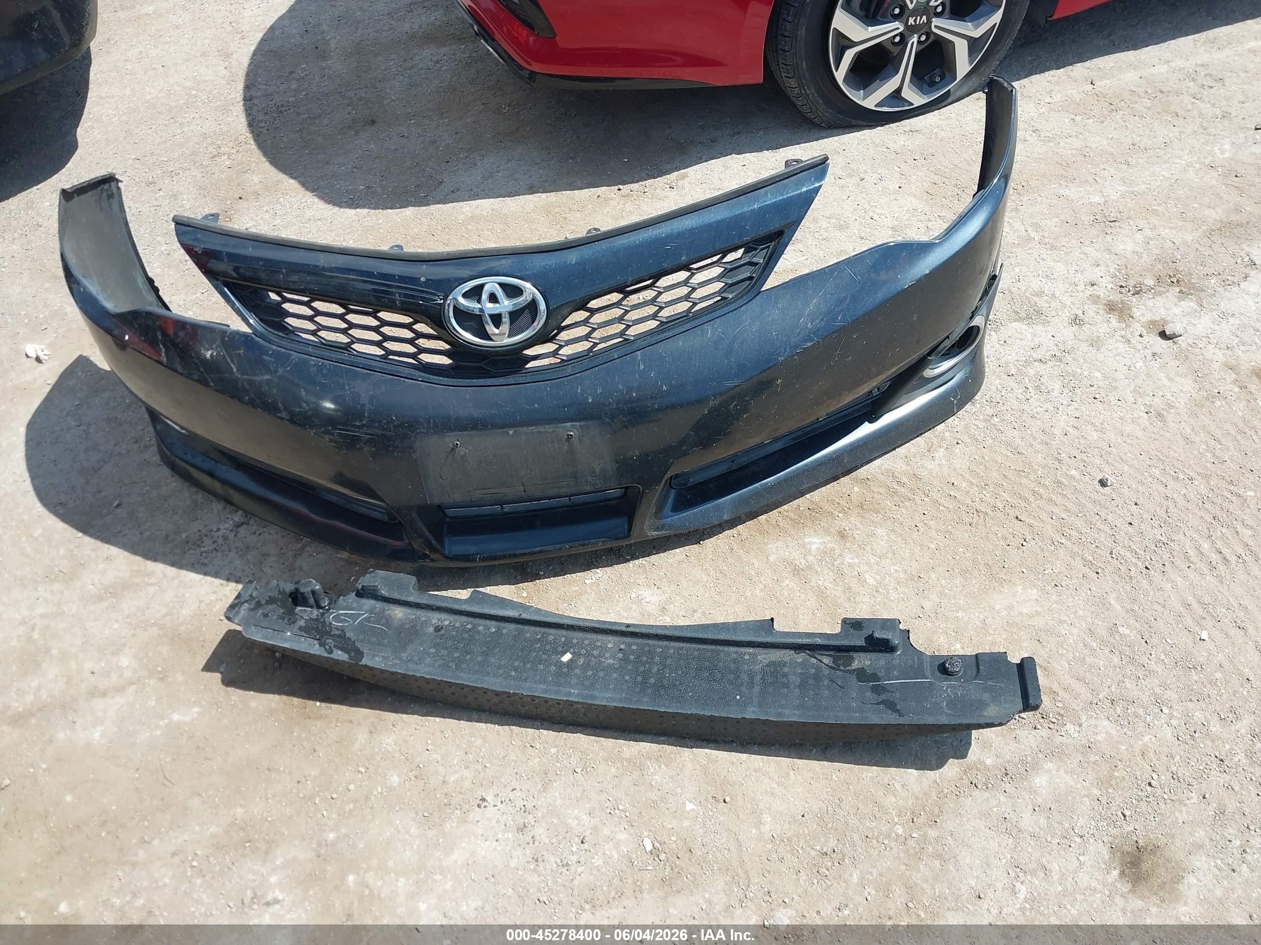 2012 Toyota Camry Se Black vin: 4T1BF1FK9CU117316