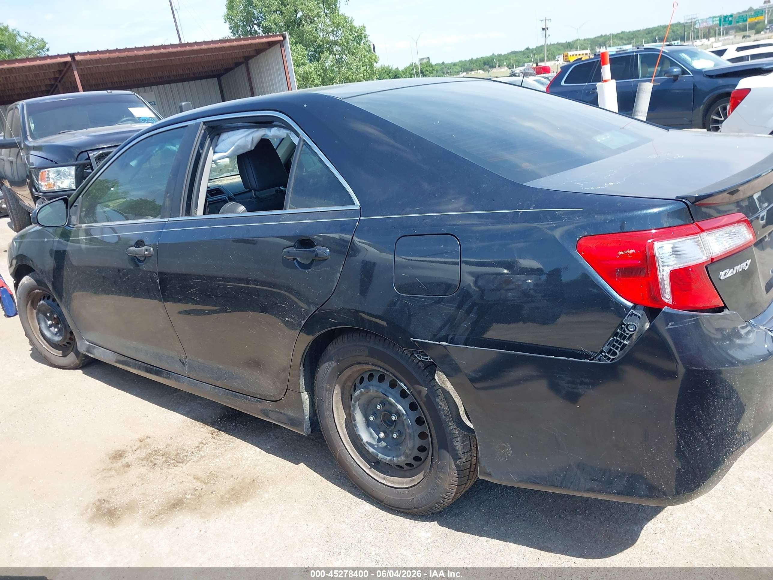 2012 Toyota Camry Se Black vin: 4T1BF1FK9CU117316