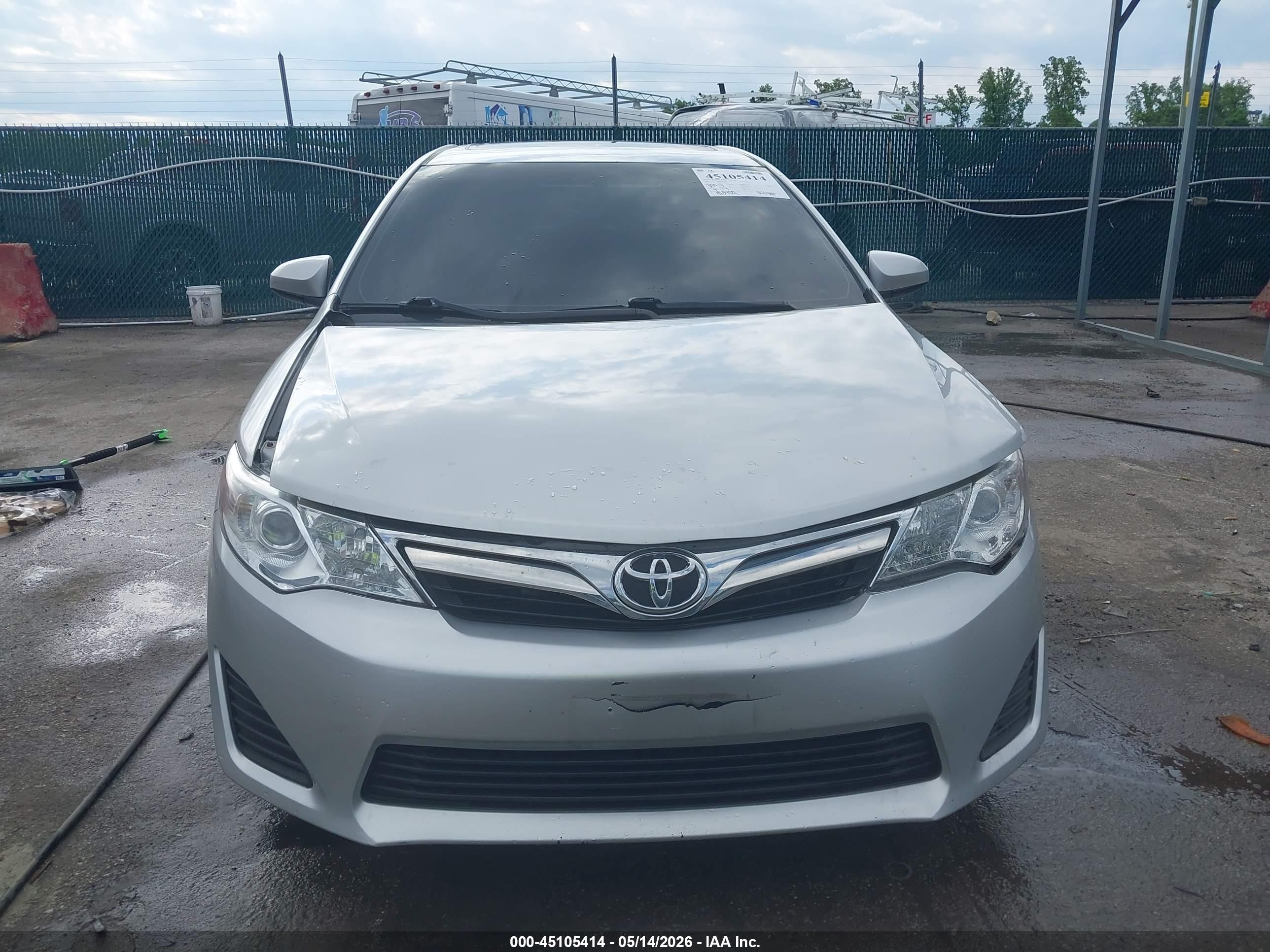 2012 Toyota Camry Le Silver vin: 4T1BF1FK9CU126856