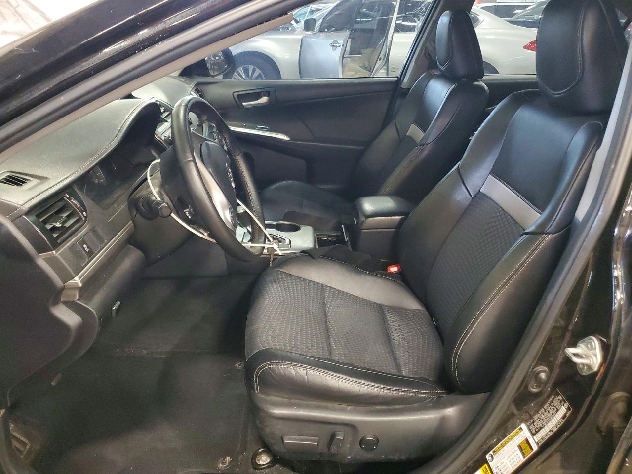 2012 Toyota Camry Se Black vin: 4T1BF1FK9CU135847