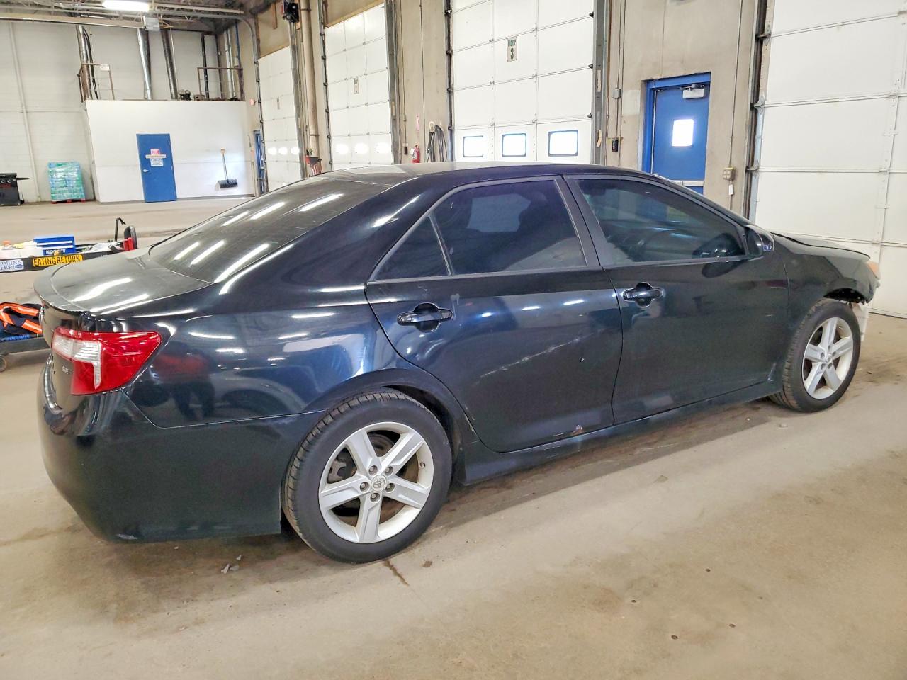 2012 Toyota Camry Se Black vin: 4T1BF1FK9CU135847