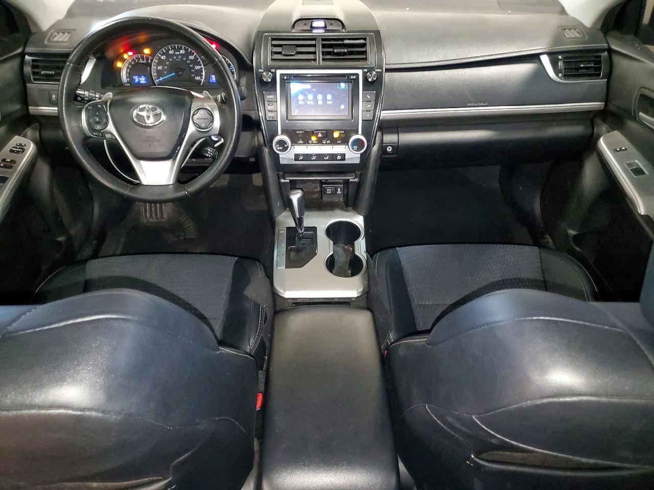 2012 Toyota Camry Se Black vin: 4T1BF1FK9CU135847
