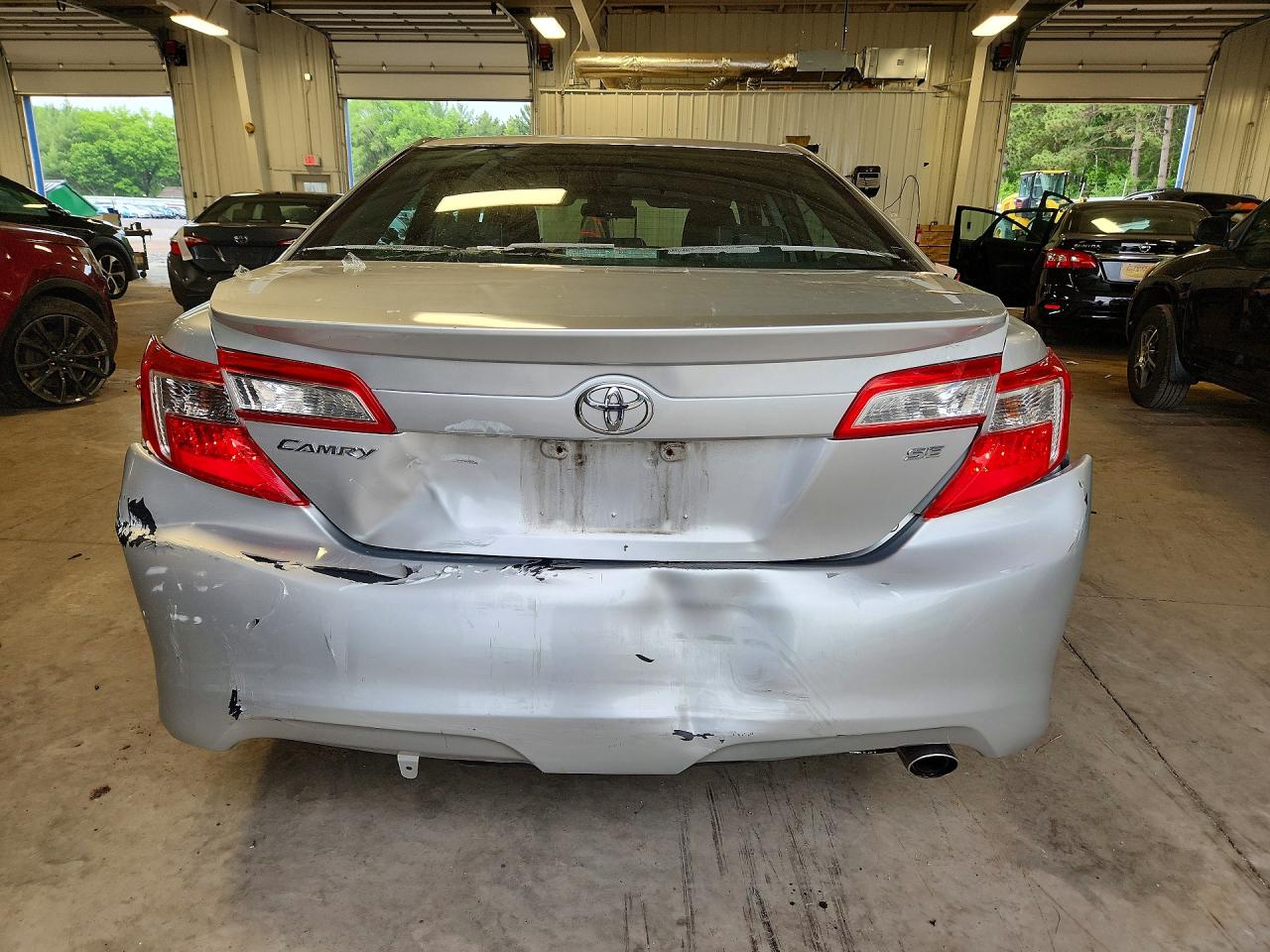 2012 Toyota Camry Se Серебряный vin: 4T1BF1FK9CU141499