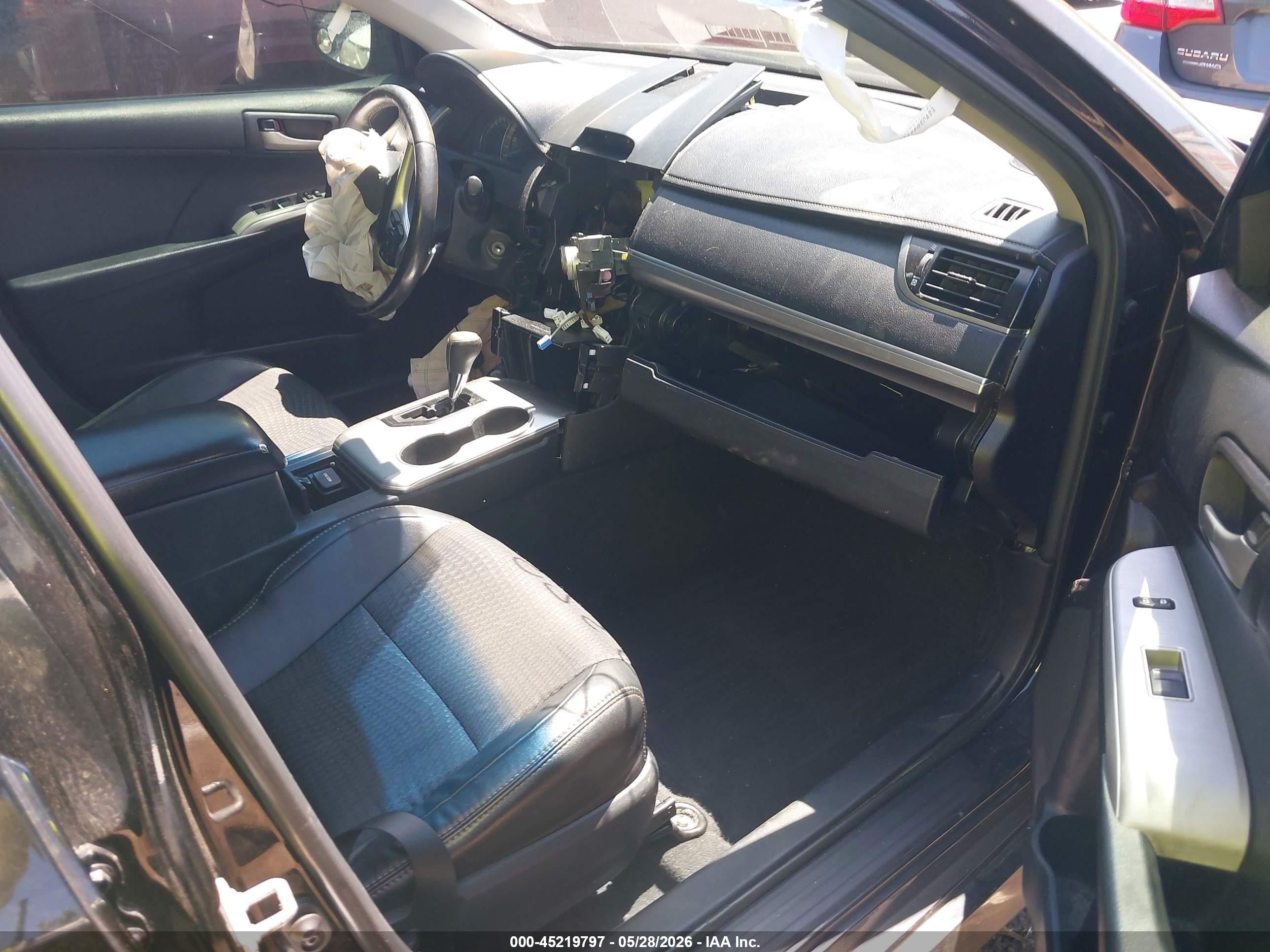 2012 Toyota Camry Se Limited Edition Черный vin: 4T1BF1FK9CU153930