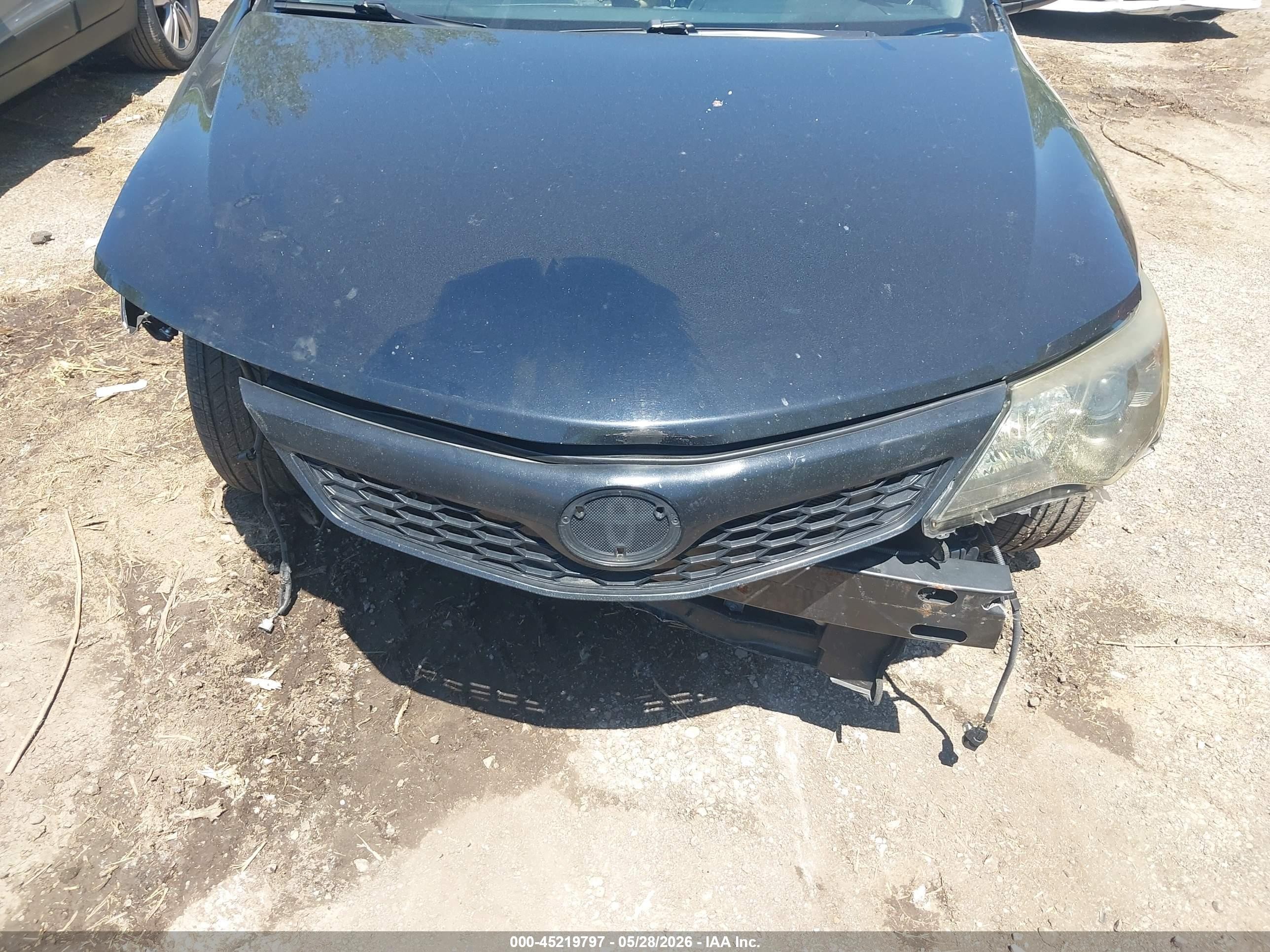2012 Toyota Camry Se Limited Edition Черный vin: 4T1BF1FK9CU153930