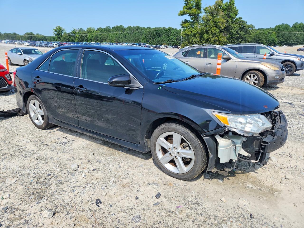 2012 Toyota Camry Se Черный vin: 4T1BF1FK9CU157914