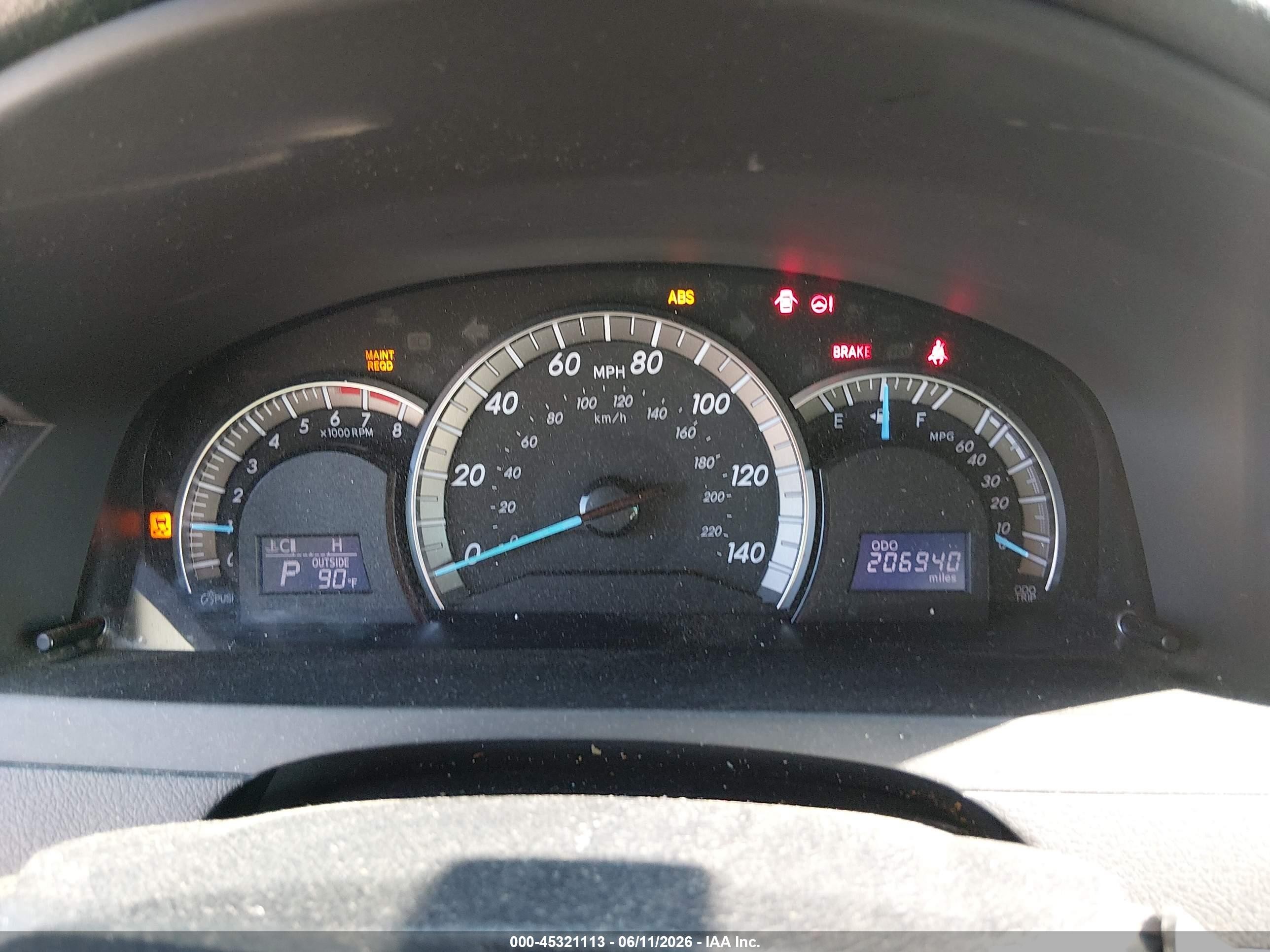 2012 Toyota Camry Se Черный vin: 4T1BF1FK9CU158528