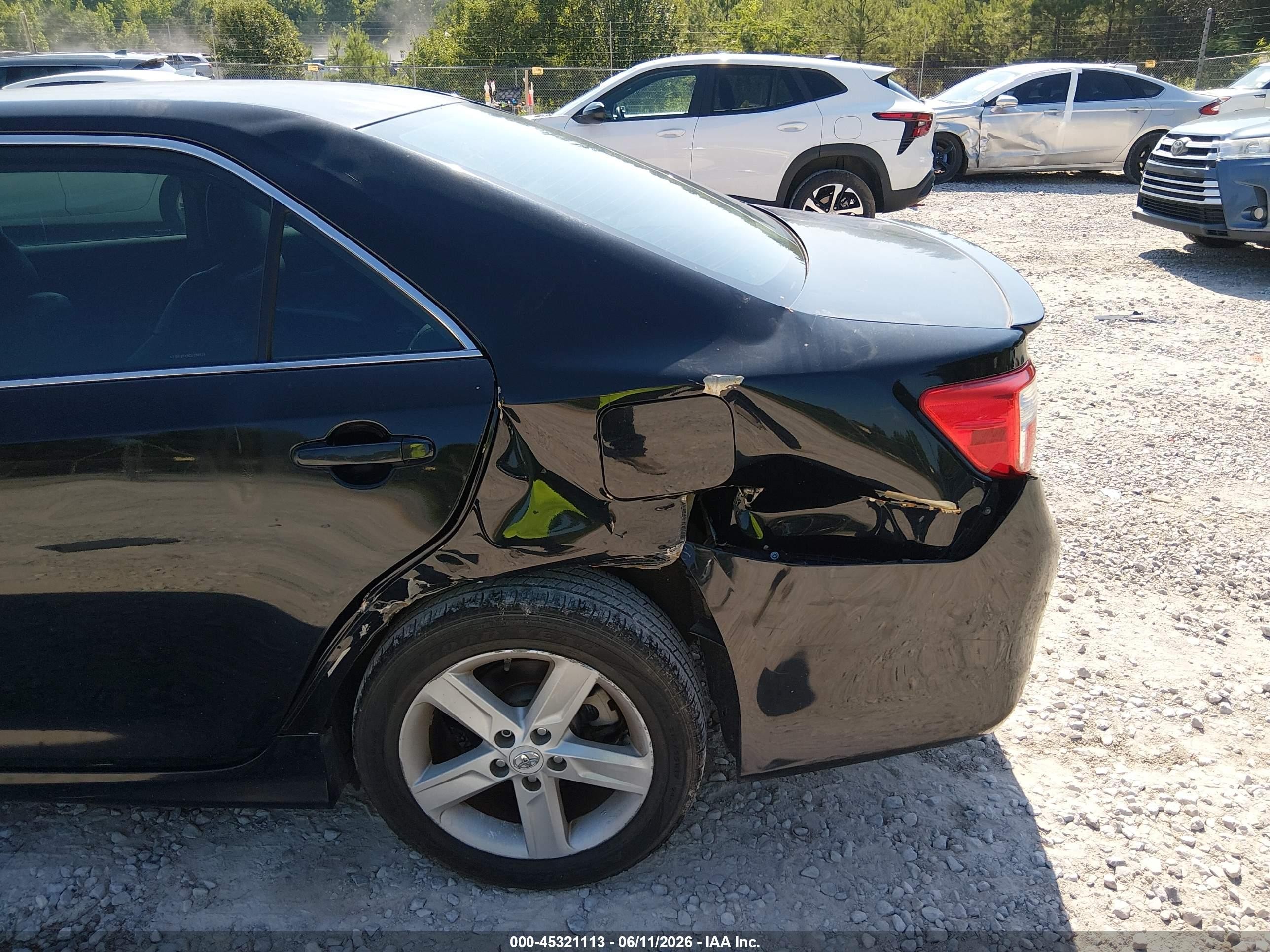 2012 Toyota Camry Se Черный vin: 4T1BF1FK9CU158528