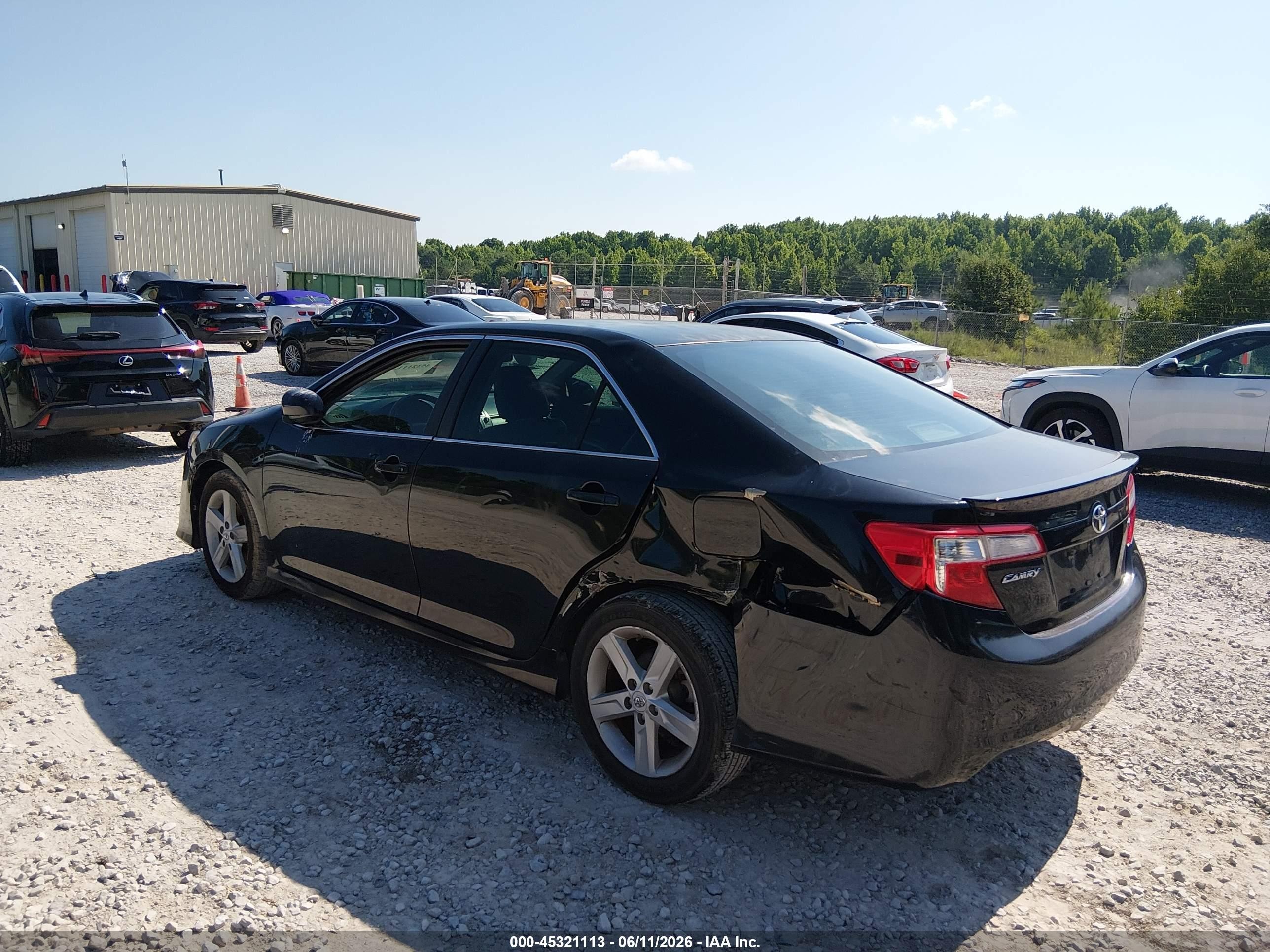 2012 Toyota Camry Se Черный vin: 4T1BF1FK9CU158528