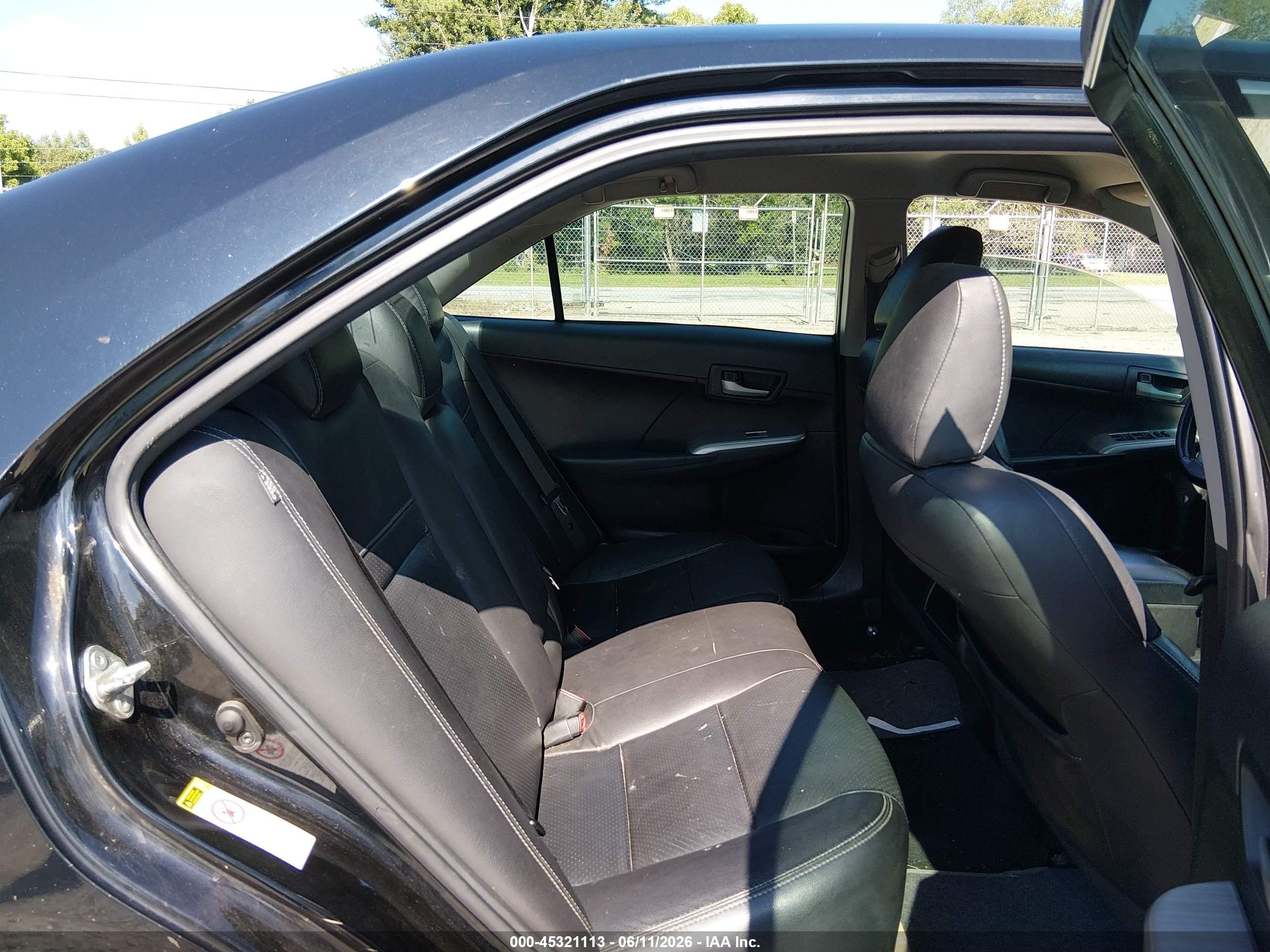 2012 Toyota Camry Se Черный vin: 4T1BF1FK9CU158528