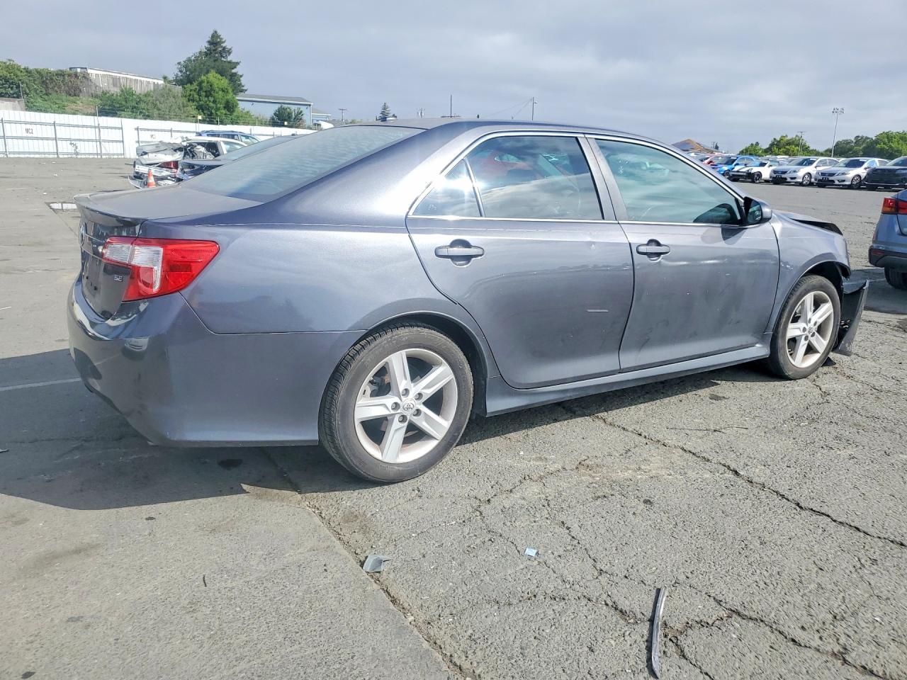 2012 Toyota Camry Se Gray vin: 4T1BF1FK9CU161901
