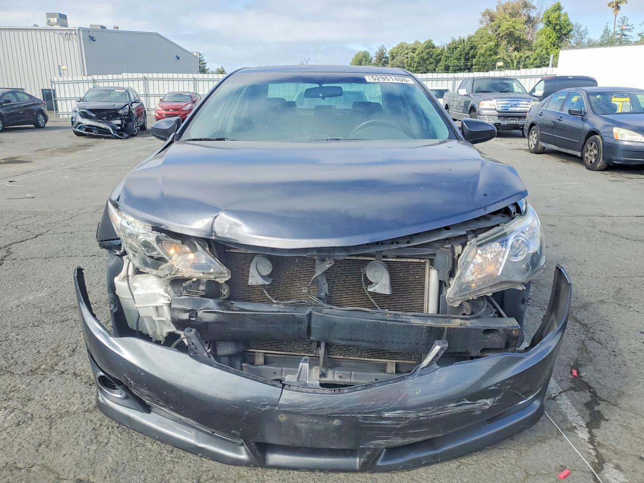2012 Toyota Camry Se Gray vin: 4T1BF1FK9CU161901