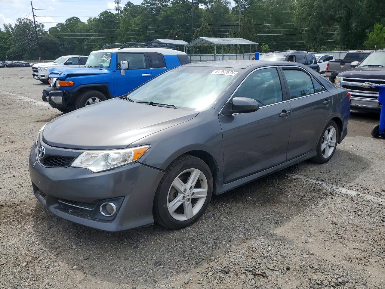 2012 Toyota Camry Se Gray vin: 4T1BF1FK9CU173451
