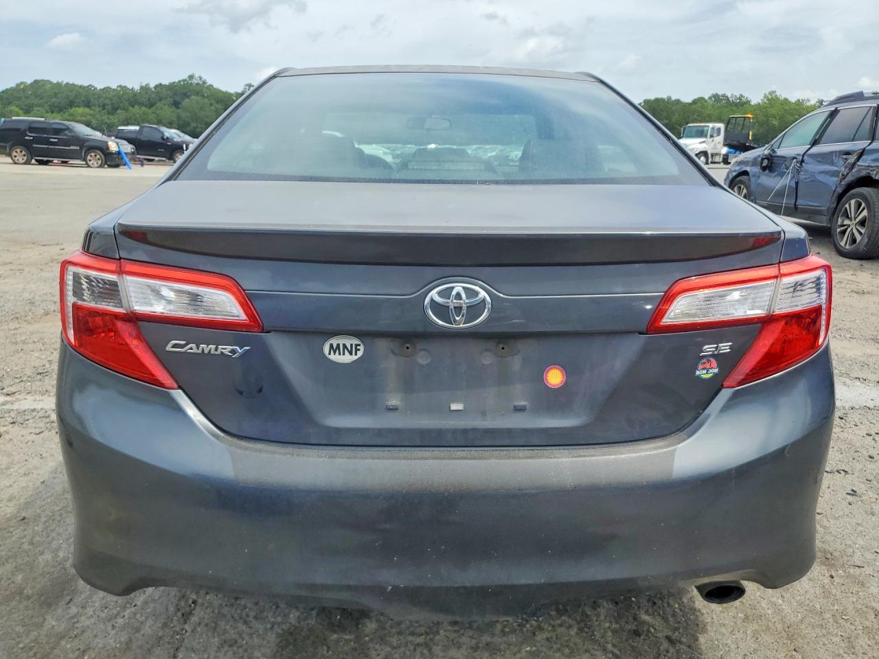 2012 Toyota Camry Se Gray vin: 4T1BF1FK9CU173451