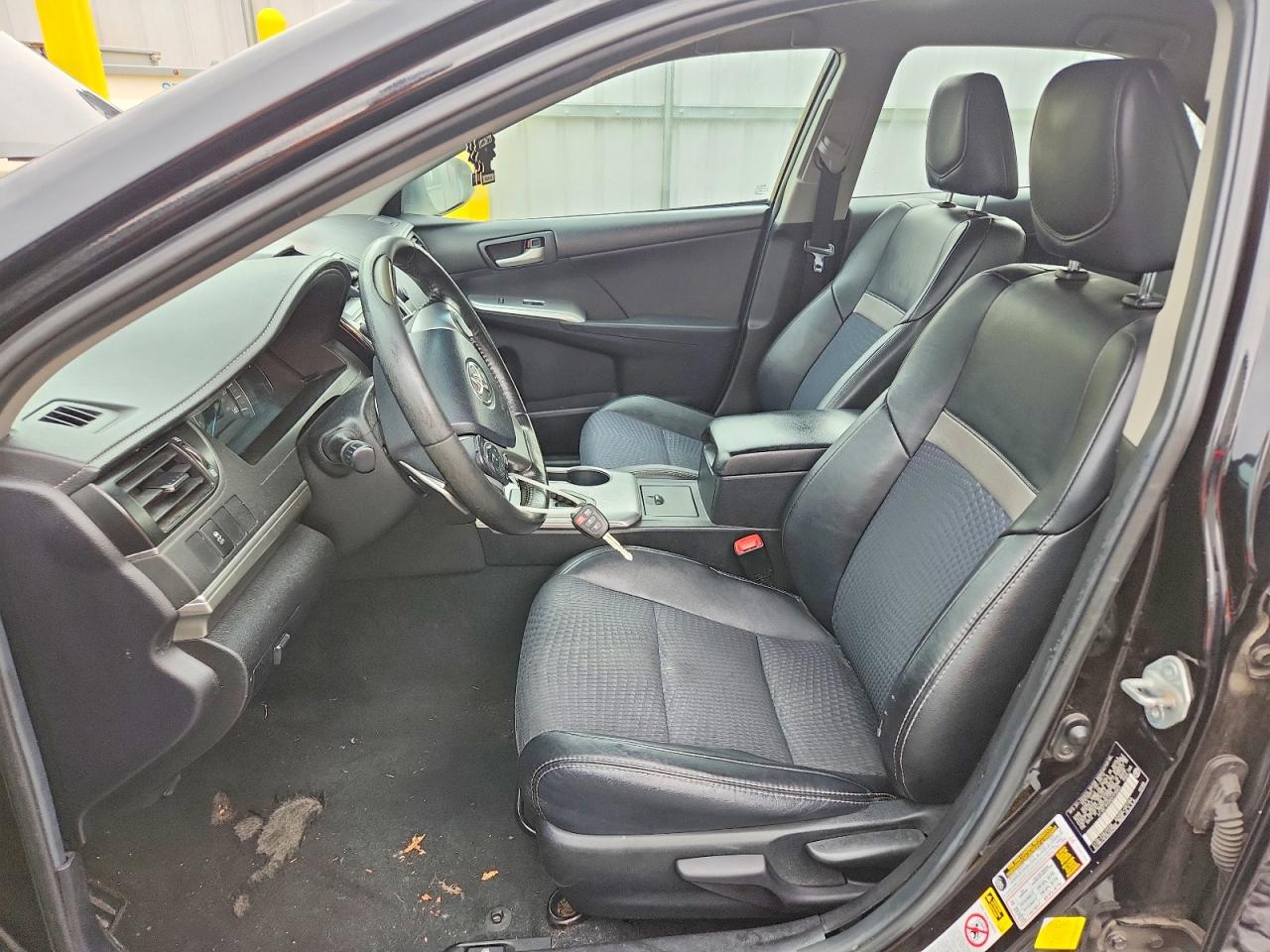 2012 Toyota Camry Se Black vin: 4T1BF1FK9CU175023