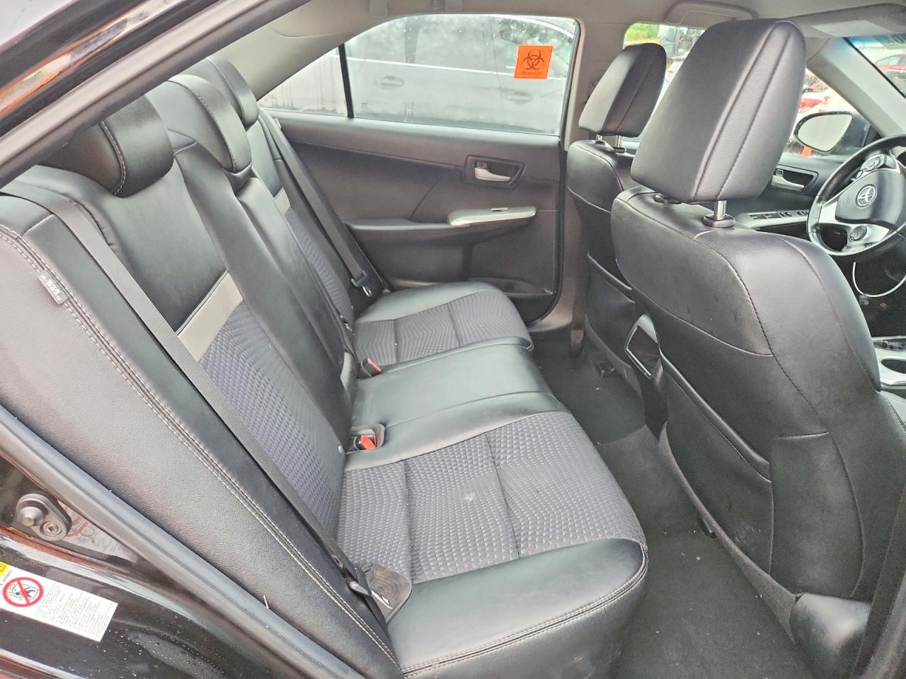 2012 Toyota Camry Se Black vin: 4T1BF1FK9CU175023