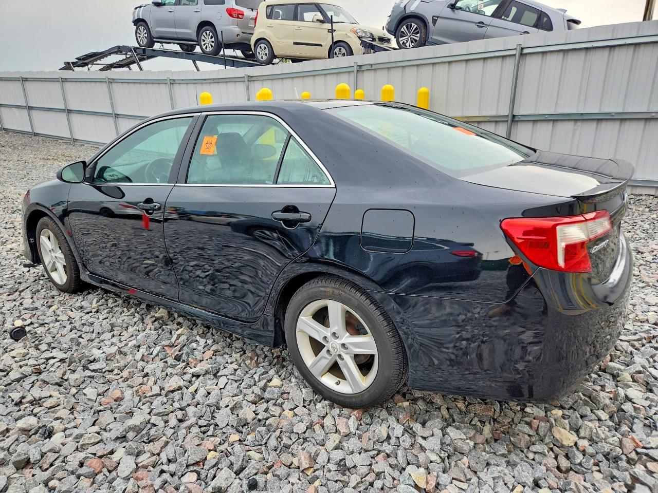 2012 Toyota Camry Se Black vin: 4T1BF1FK9CU175023