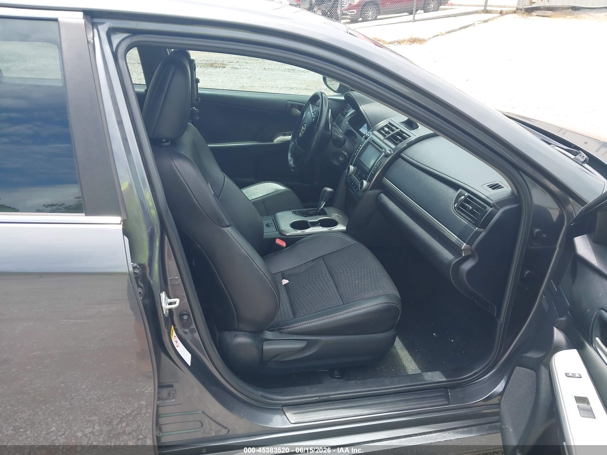 2012 Toyota Camry Se Gray vin: 4T1BF1FK9CU175152
