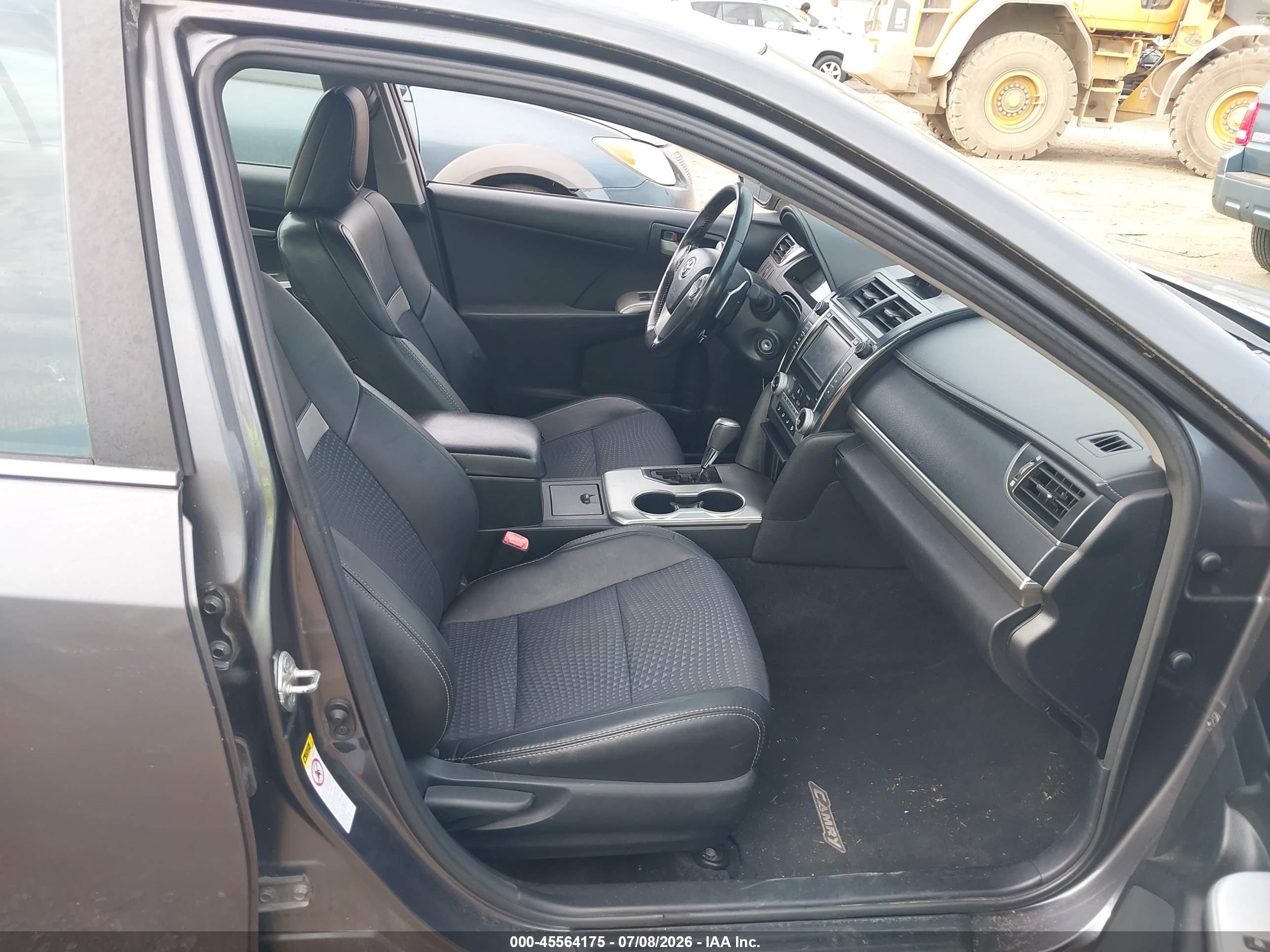 2012 Toyota Camry Se Серый vin: 4T1BF1FK9CU181095