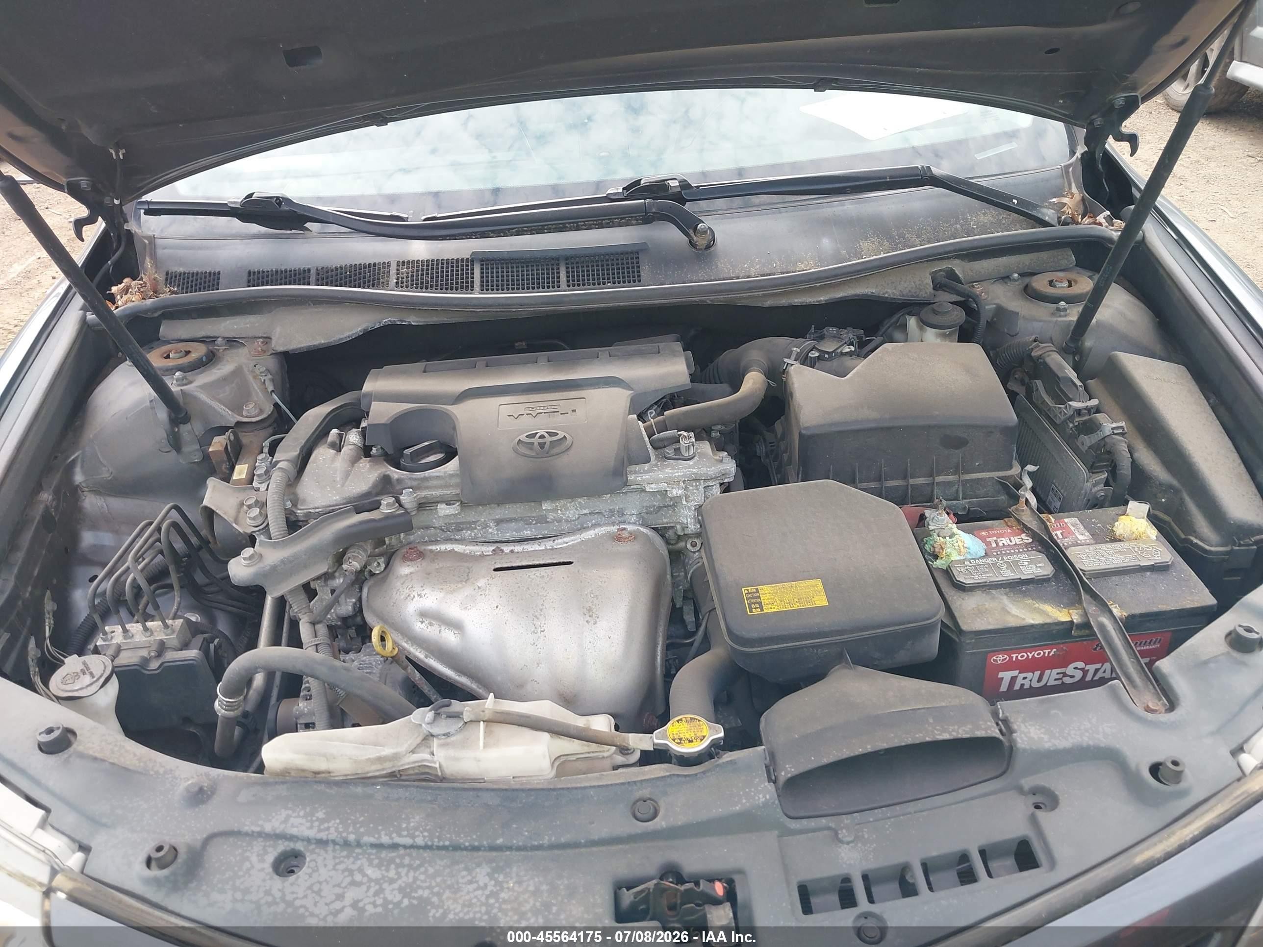 2012 Toyota Camry Se Серый vin: 4T1BF1FK9CU181095