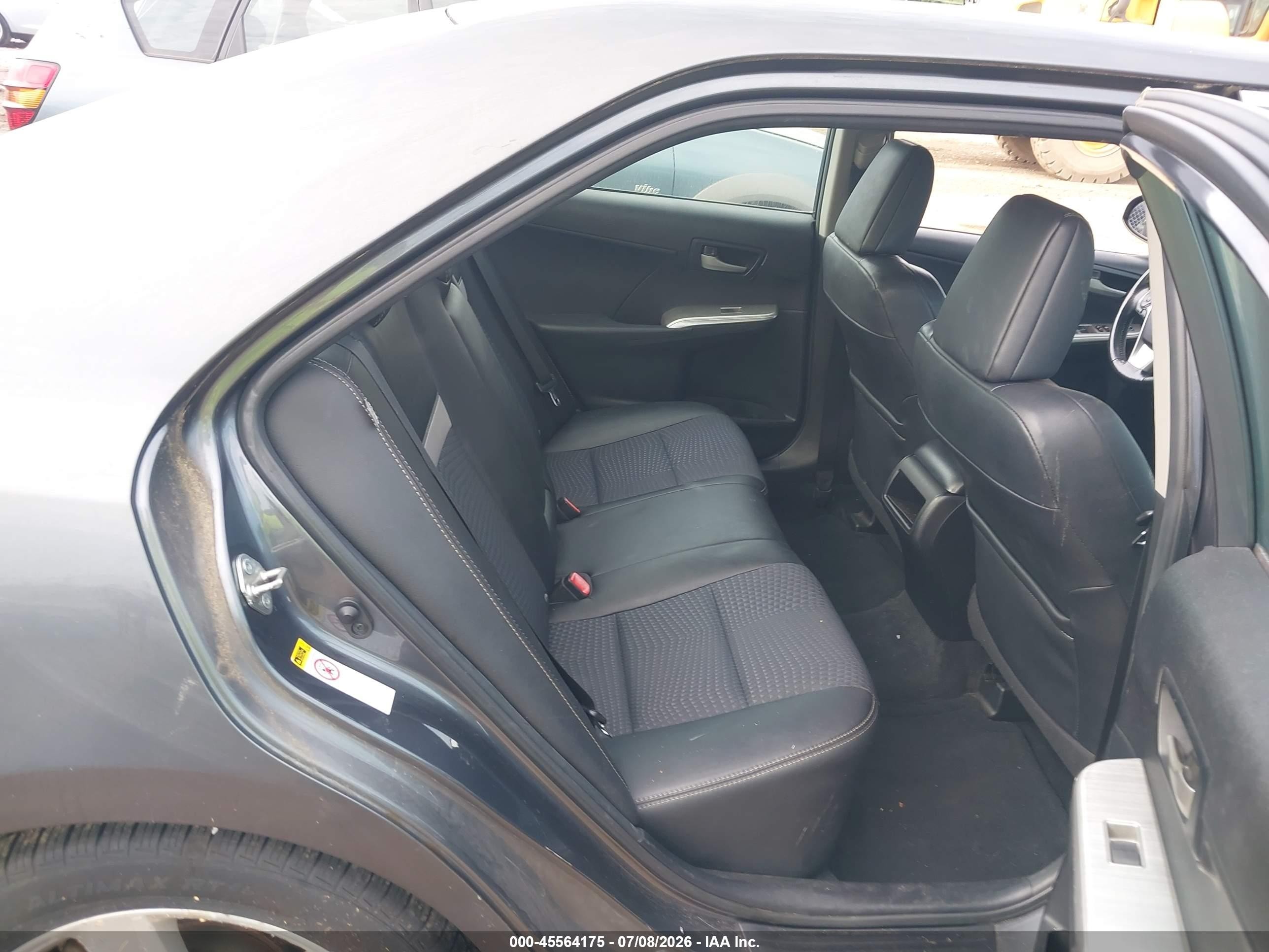 2012 Toyota Camry Se Серый vin: 4T1BF1FK9CU181095