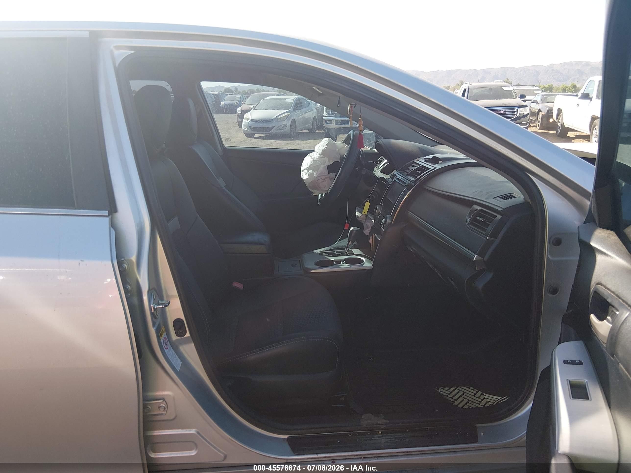 2012 Toyota Camry Se Silver vin: 4T1BF1FK9CU183798