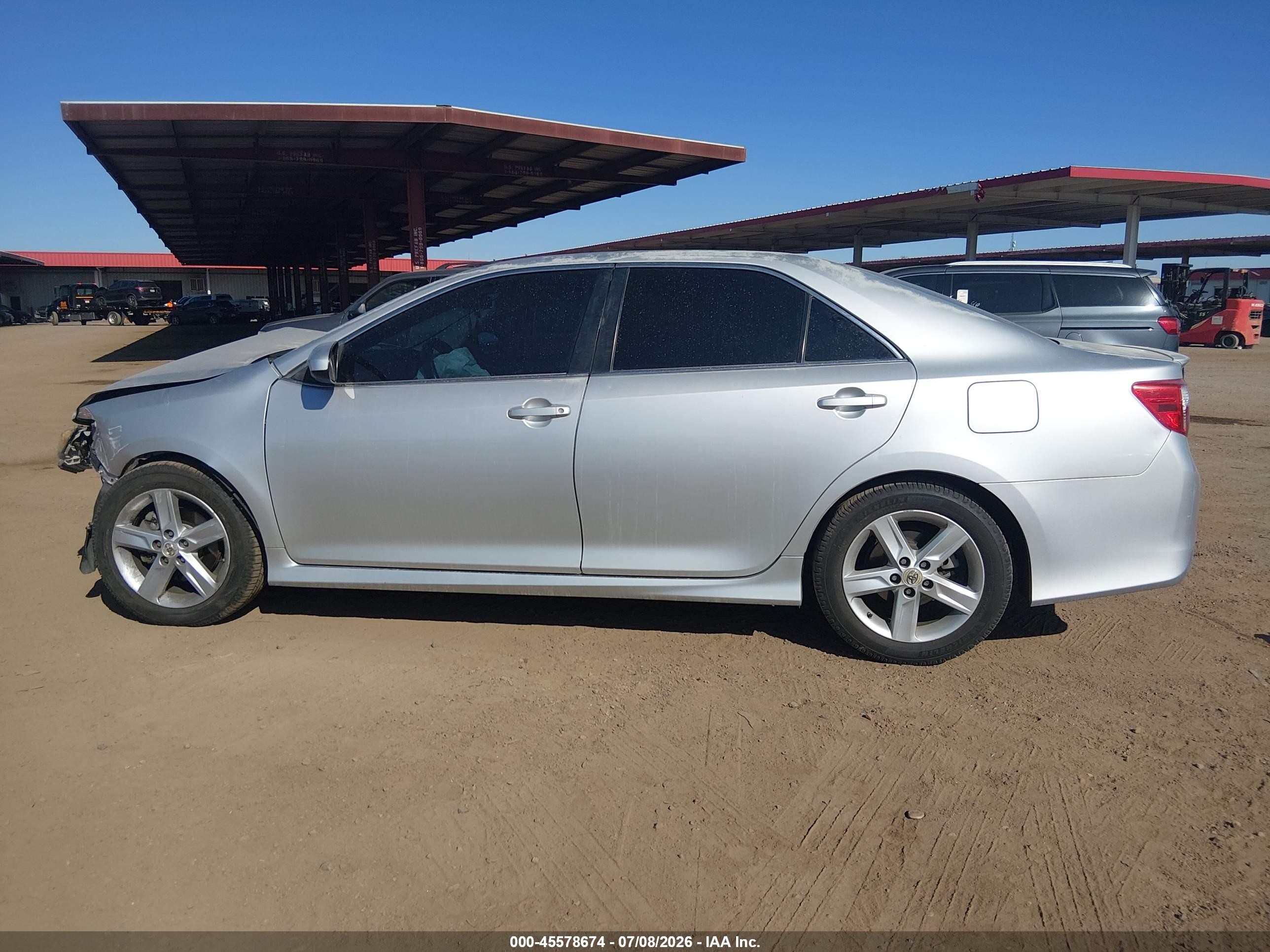 2012 Toyota Camry Se Silver vin: 4T1BF1FK9CU183798