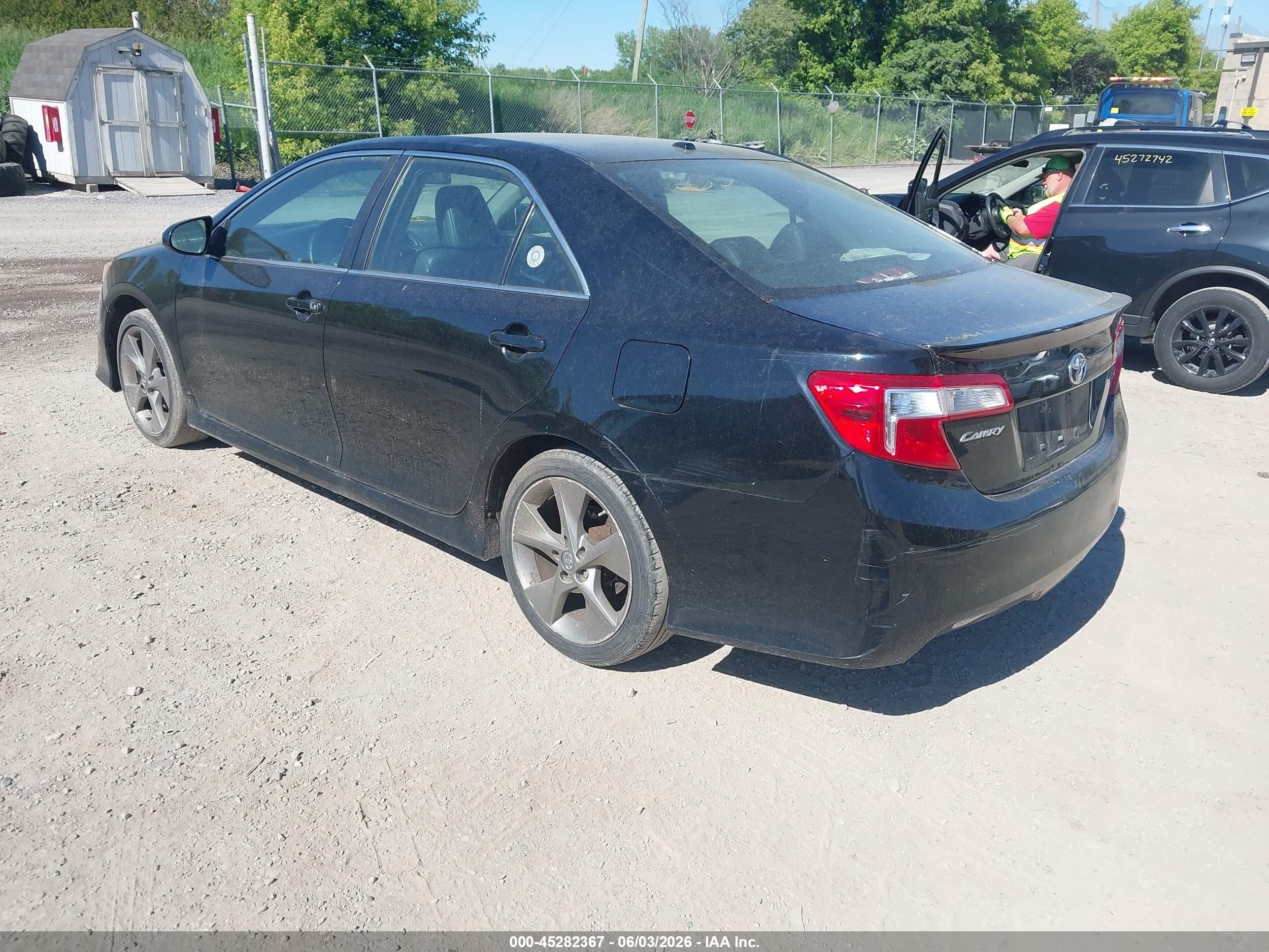 2012 Toyota Camry Se Limited Edition Black vin: 4T1BF1FK9CU194395