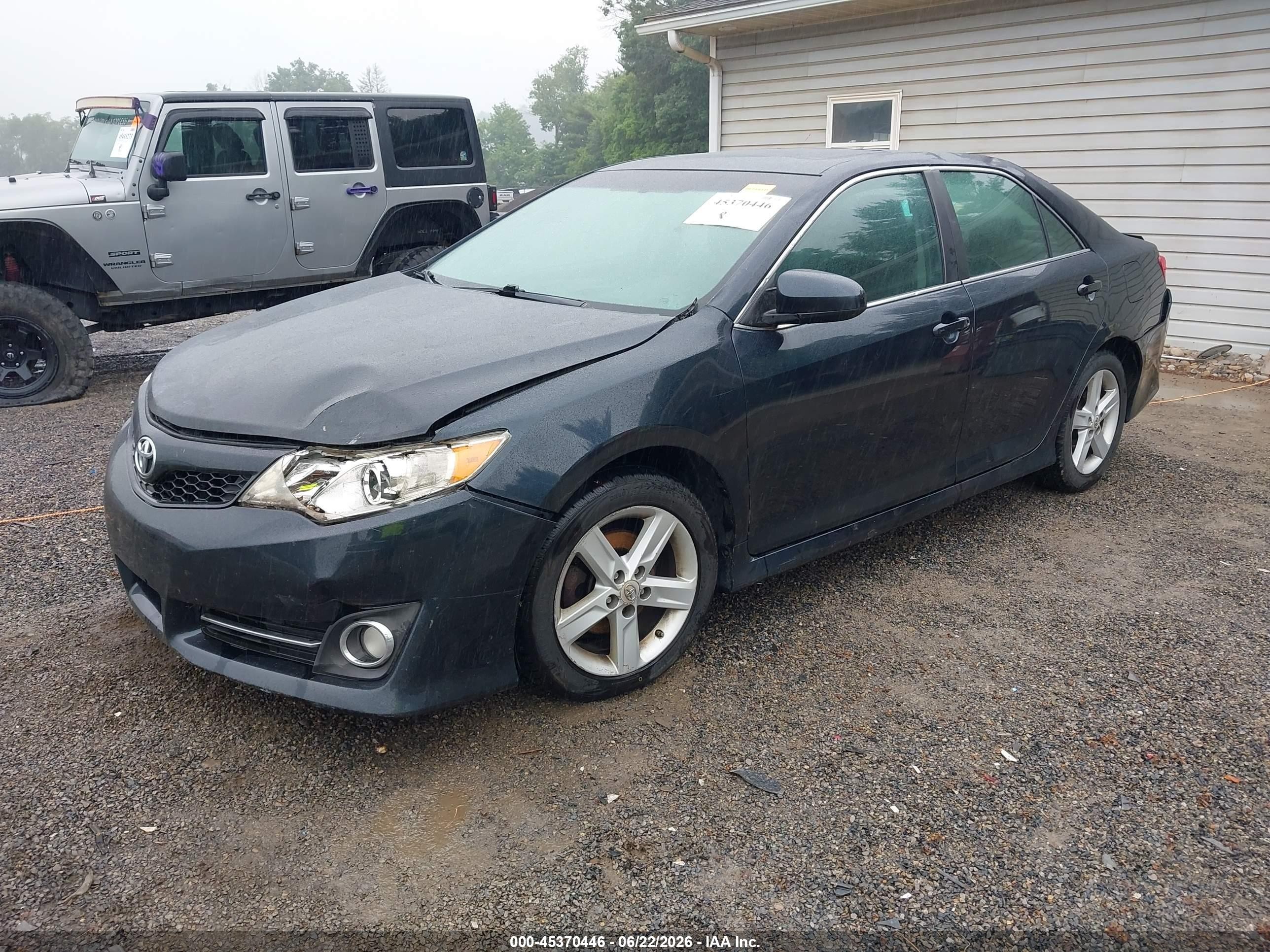 2012 Toyota Camry Se Серый vin: 4T1BF1FK9CU197085