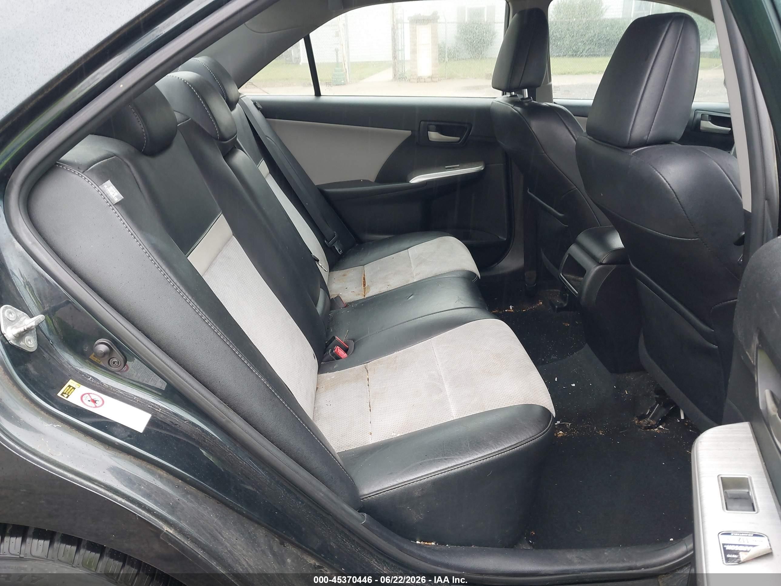 2012 Toyota Camry Se Серый vin: 4T1BF1FK9CU197085