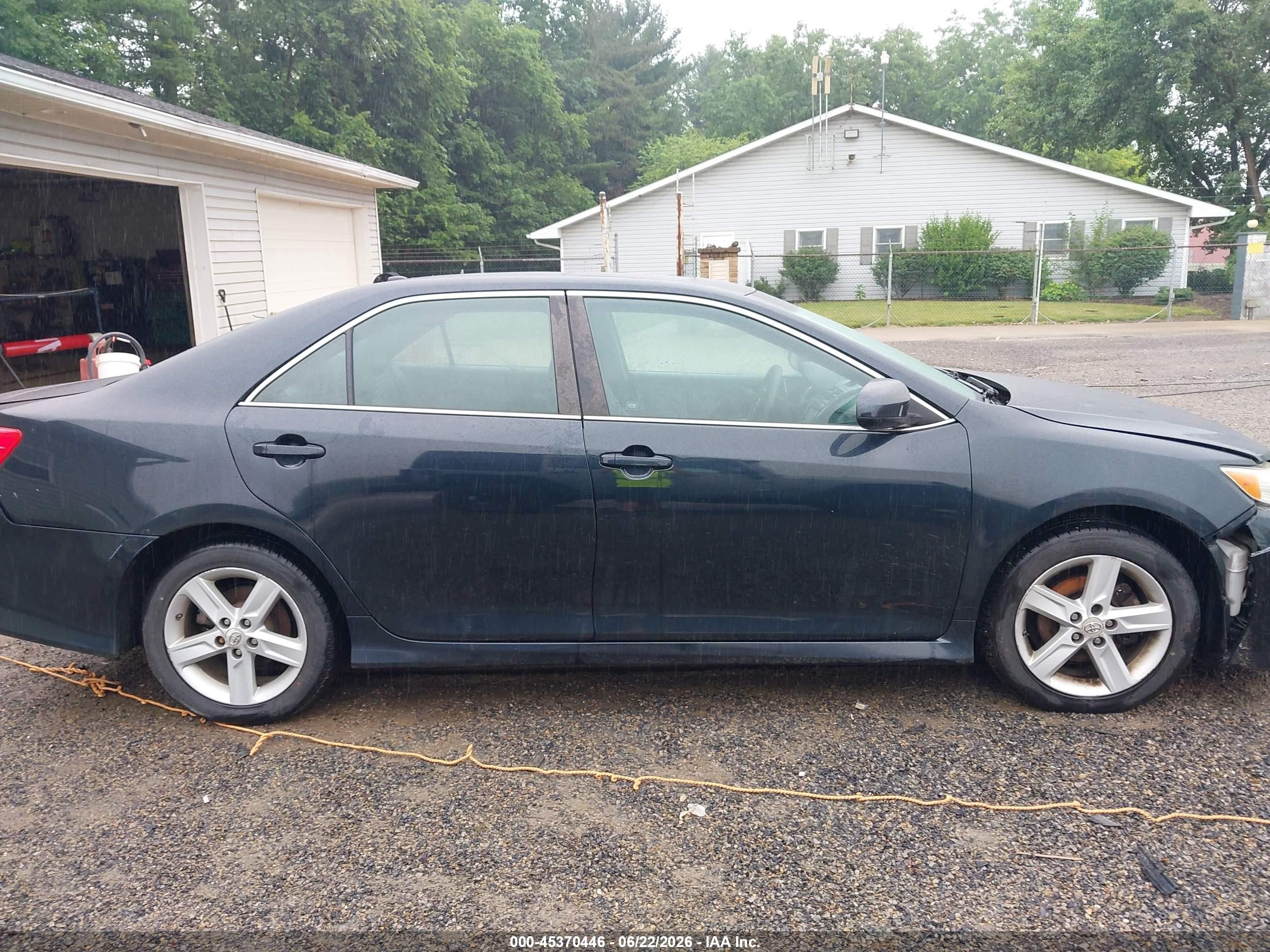 2012 Toyota Camry Se Серый vin: 4T1BF1FK9CU197085