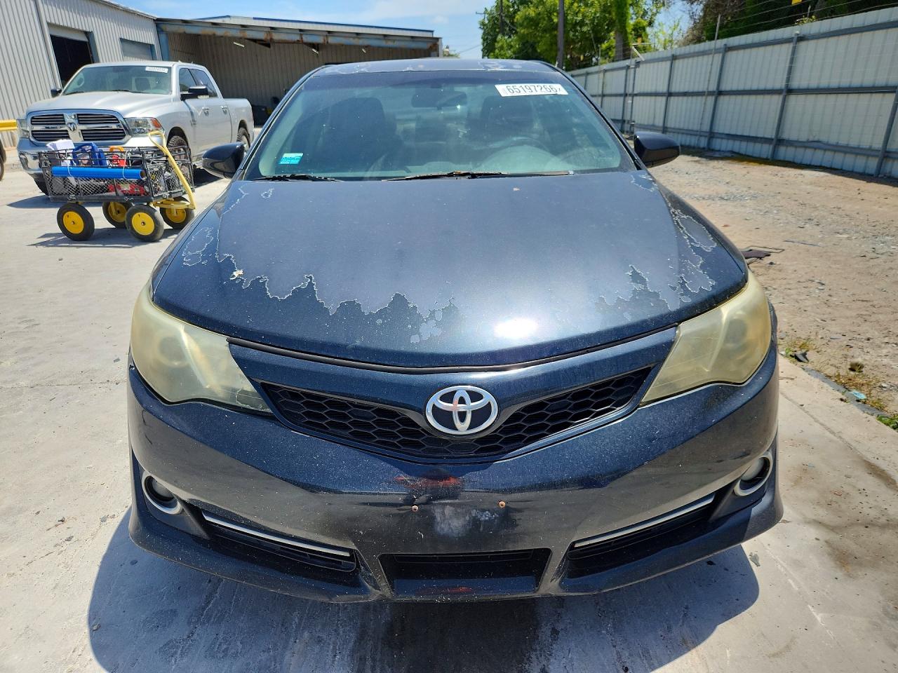 2012 Toyota Camry Se Blue vin: 4T1BF1FK9CU197698