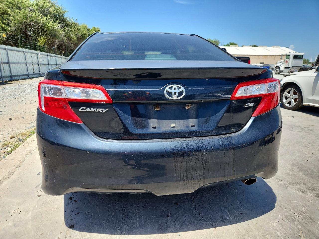 2012 Toyota Camry Se Blue vin: 4T1BF1FK9CU197698