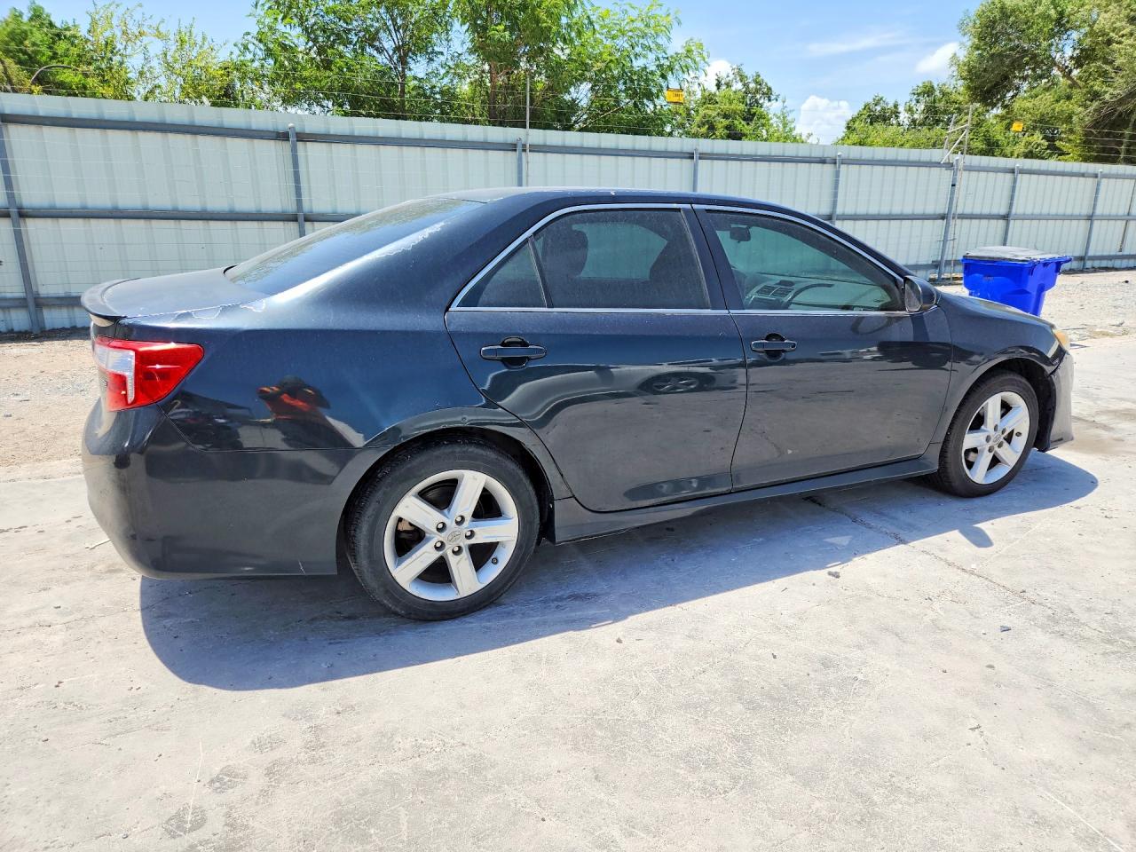 2012 Toyota Camry Se Blue vin: 4T1BF1FK9CU197698