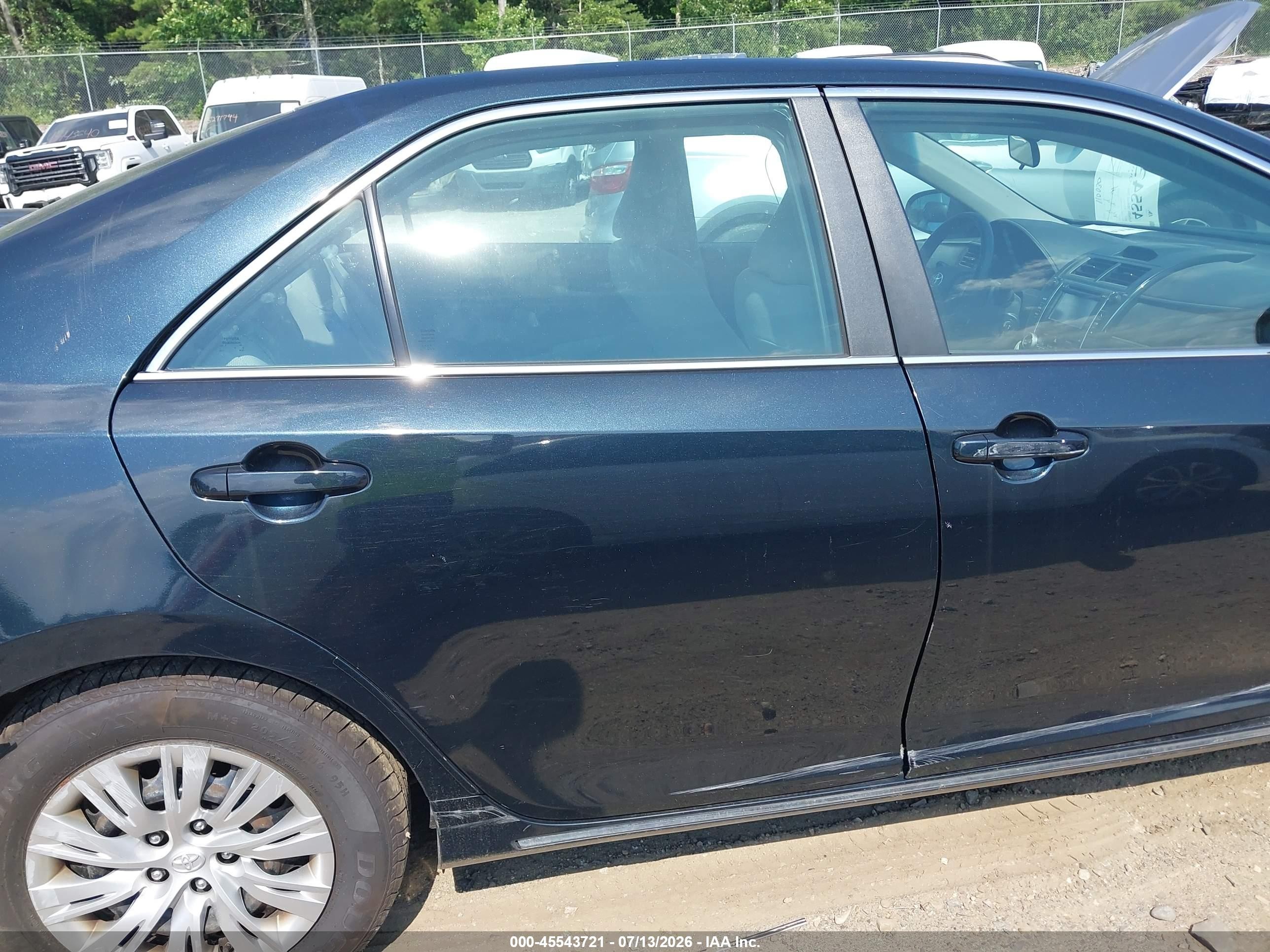 2012 Toyota Camry Le Black vin: 4T1BF1FK9CU199497