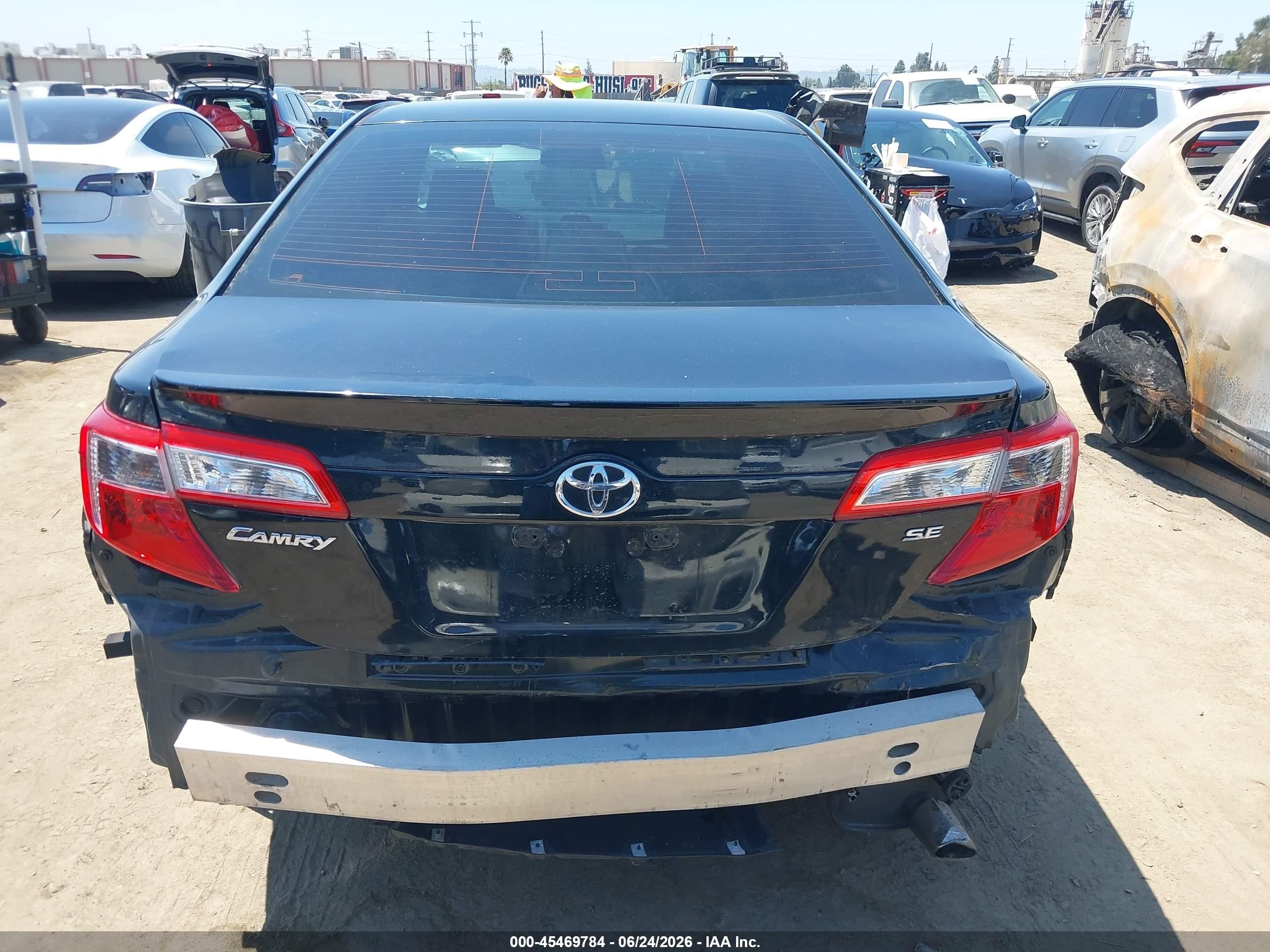 2012 Toyota Camry Se/le/xle Dark Blue vin: 4T1BF1FK9CU203399