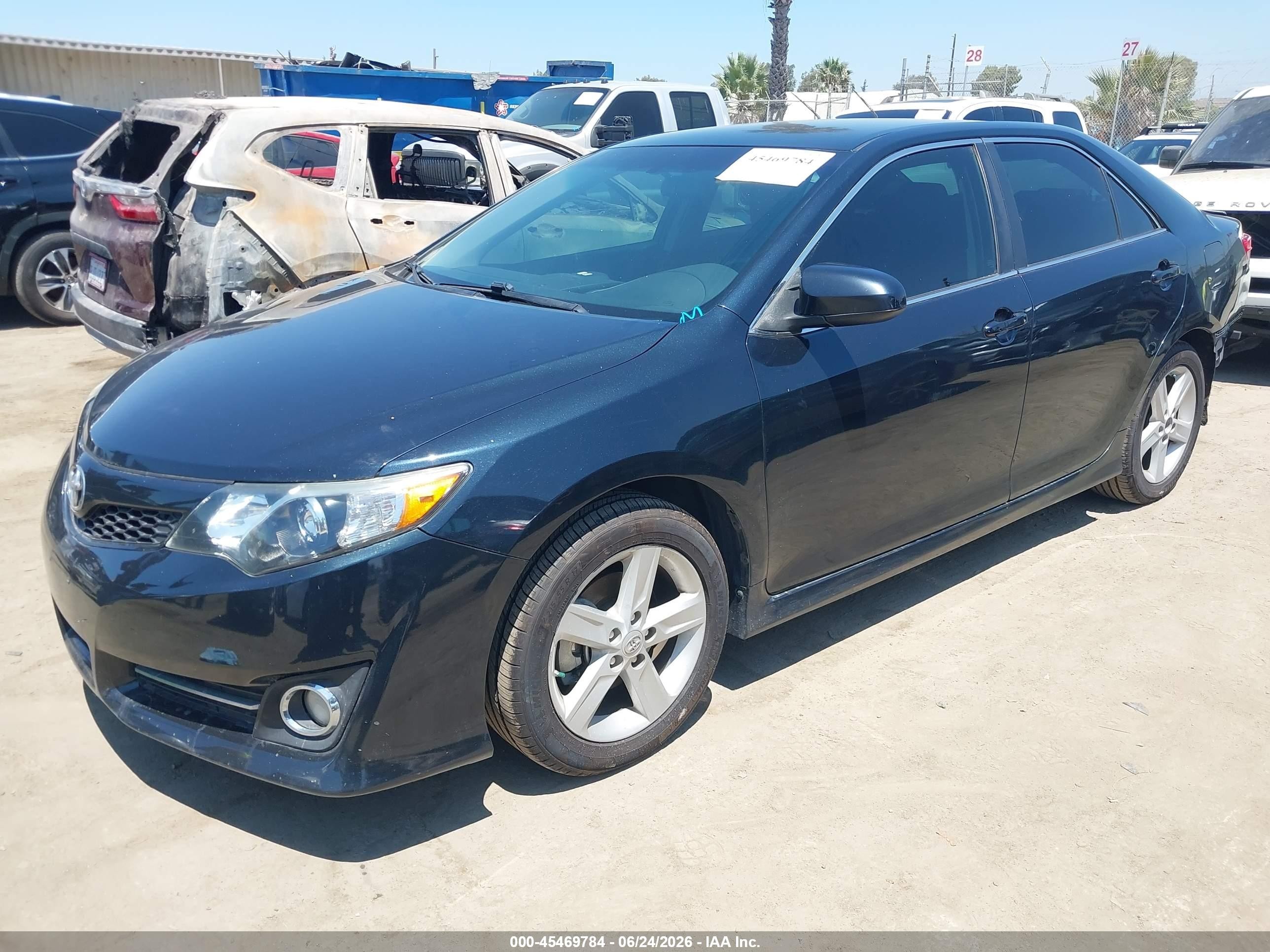 2012 Toyota Camry Se/le/xle Dark Blue vin: 4T1BF1FK9CU203399