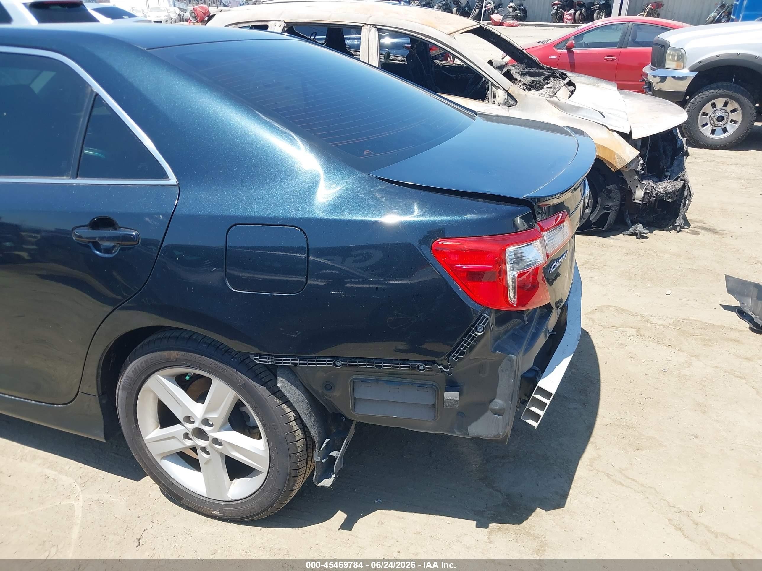 2012 Toyota Camry Se/le/xle Dark Blue vin: 4T1BF1FK9CU203399