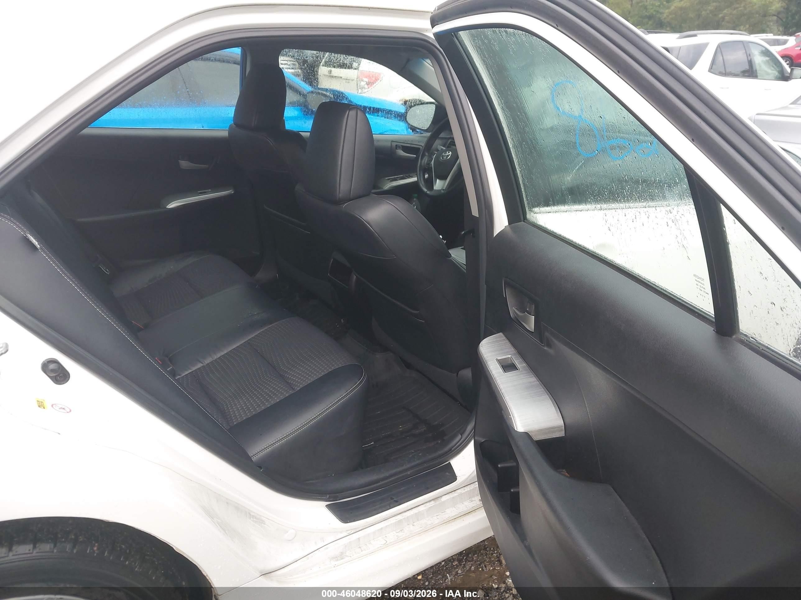 2012 Toyota Camry Se White vin: 4T1BF1FK9CU503704