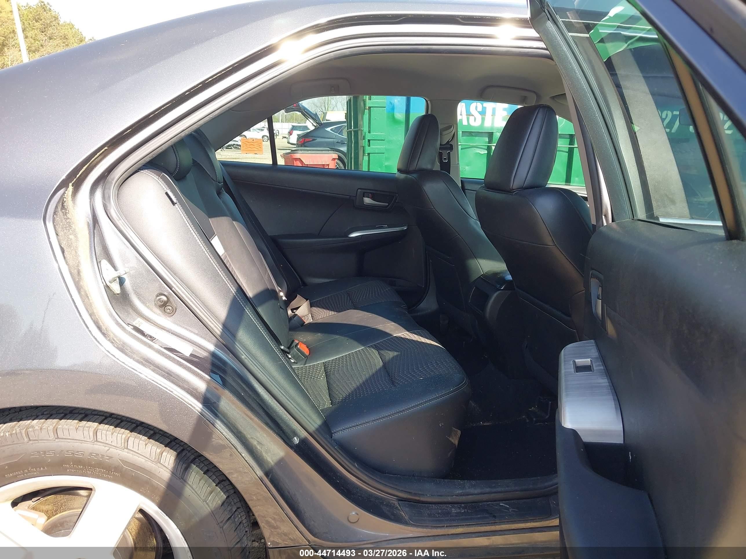 2012 Toyota Camry Se Gray vin: 4T1BF1FK9CU503931