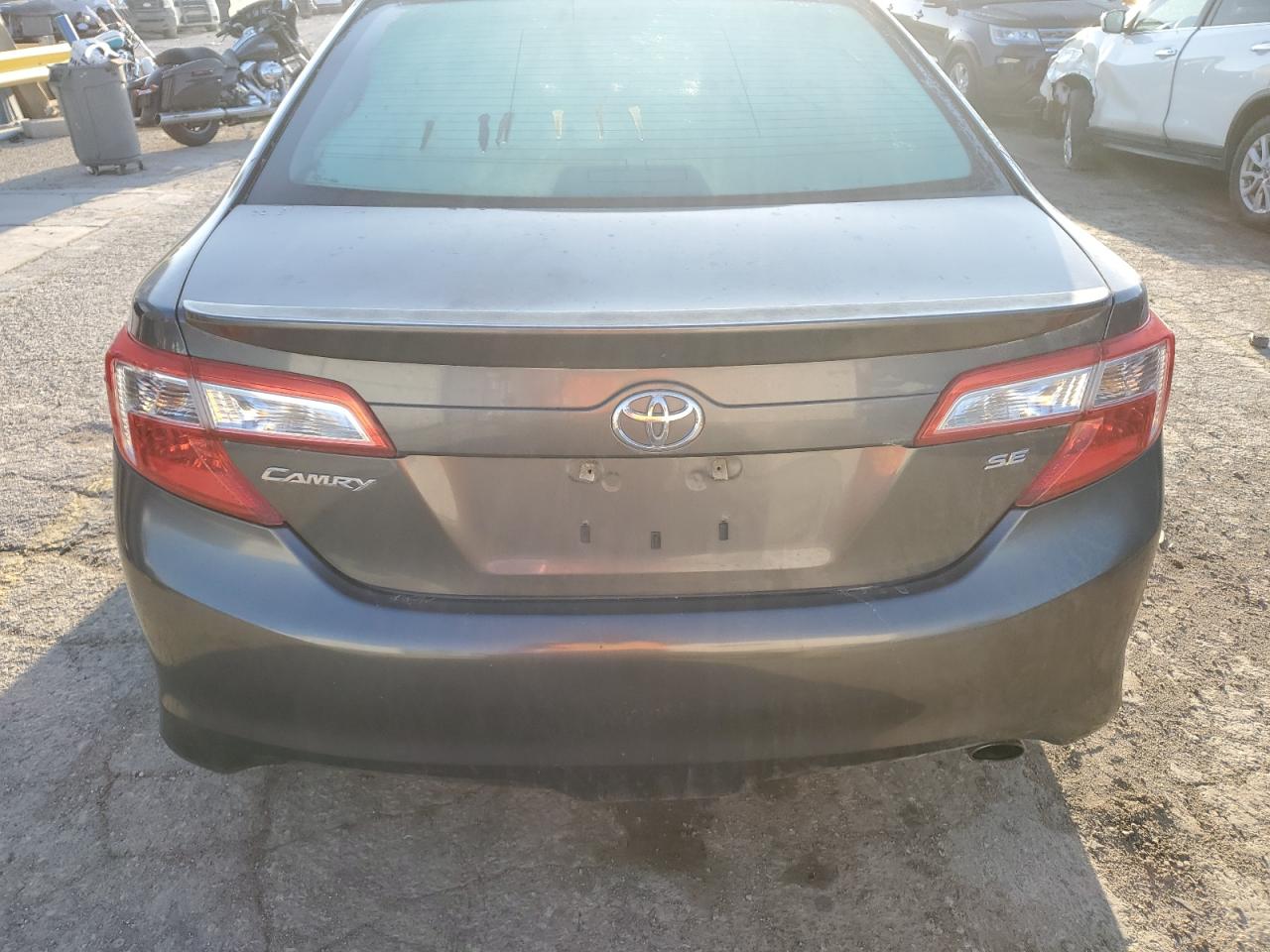 2012 Toyota Camry Se Черный vin: 4T1BF1FK9CU506988