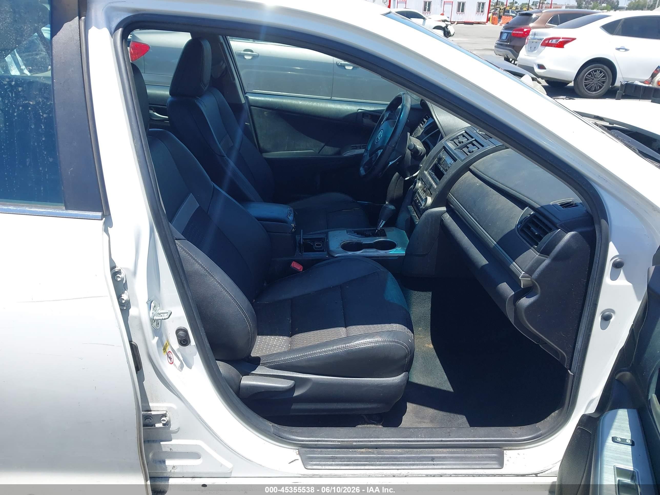 2012 Toyota Camry Se White vin: 4T1BF1FK9CU516131