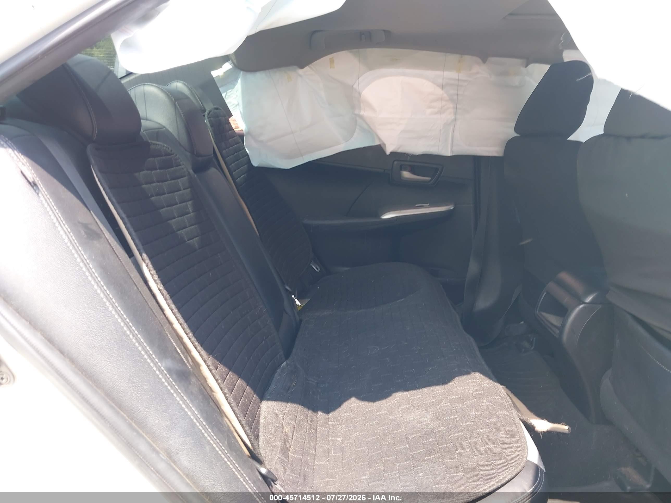 2012 Toyota Camry Se White vin: 4T1BF1FK9CU533379