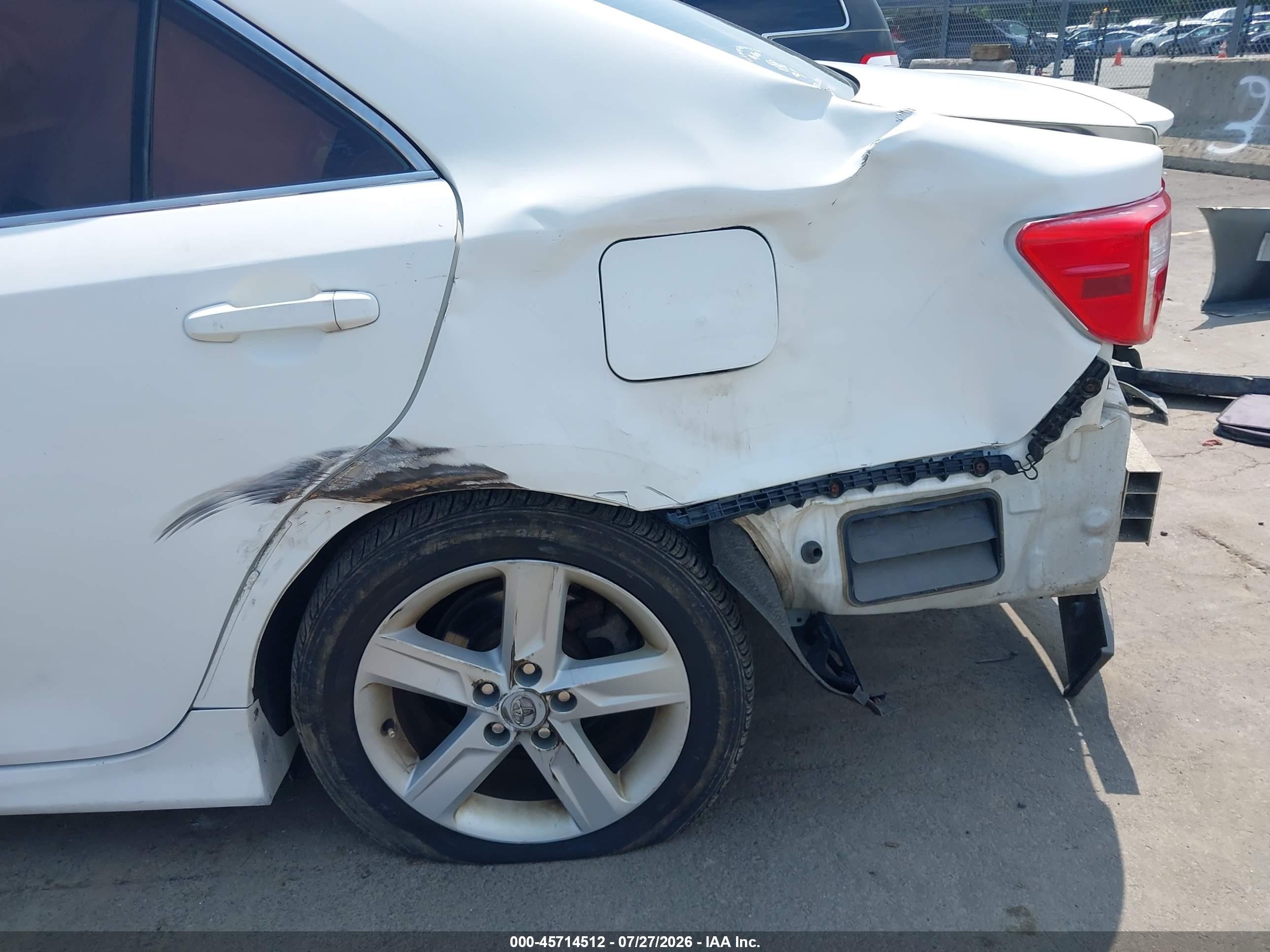 2012 Toyota Camry Se White vin: 4T1BF1FK9CU533379